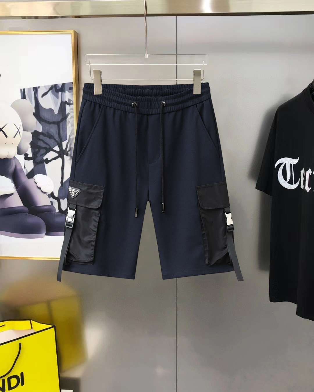 Prada Kleding Korte Broek Mannen Zomercollectie Casual