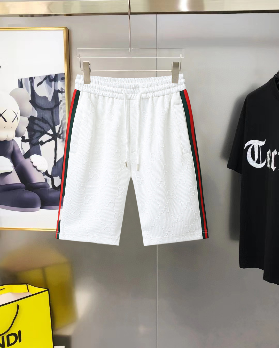 Gucci 1: 1
 Kleding Korte Broek Hoogste productkwaliteit
 Mannen Zomercollectie Casual