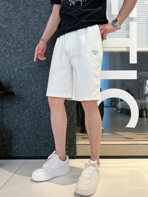 Prada Men's 2025 Summer Casual Shorts - Breathable Fabric, Comfortable Fit 1 Prada Men's 2025 Summer Casual Shorts - Breathable Fabric, Comfortable Fit