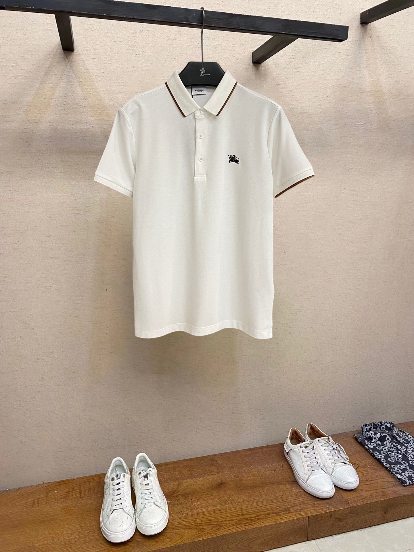 Burberry Kleding Polo Mannen Katoen Zomercollectie Fashion