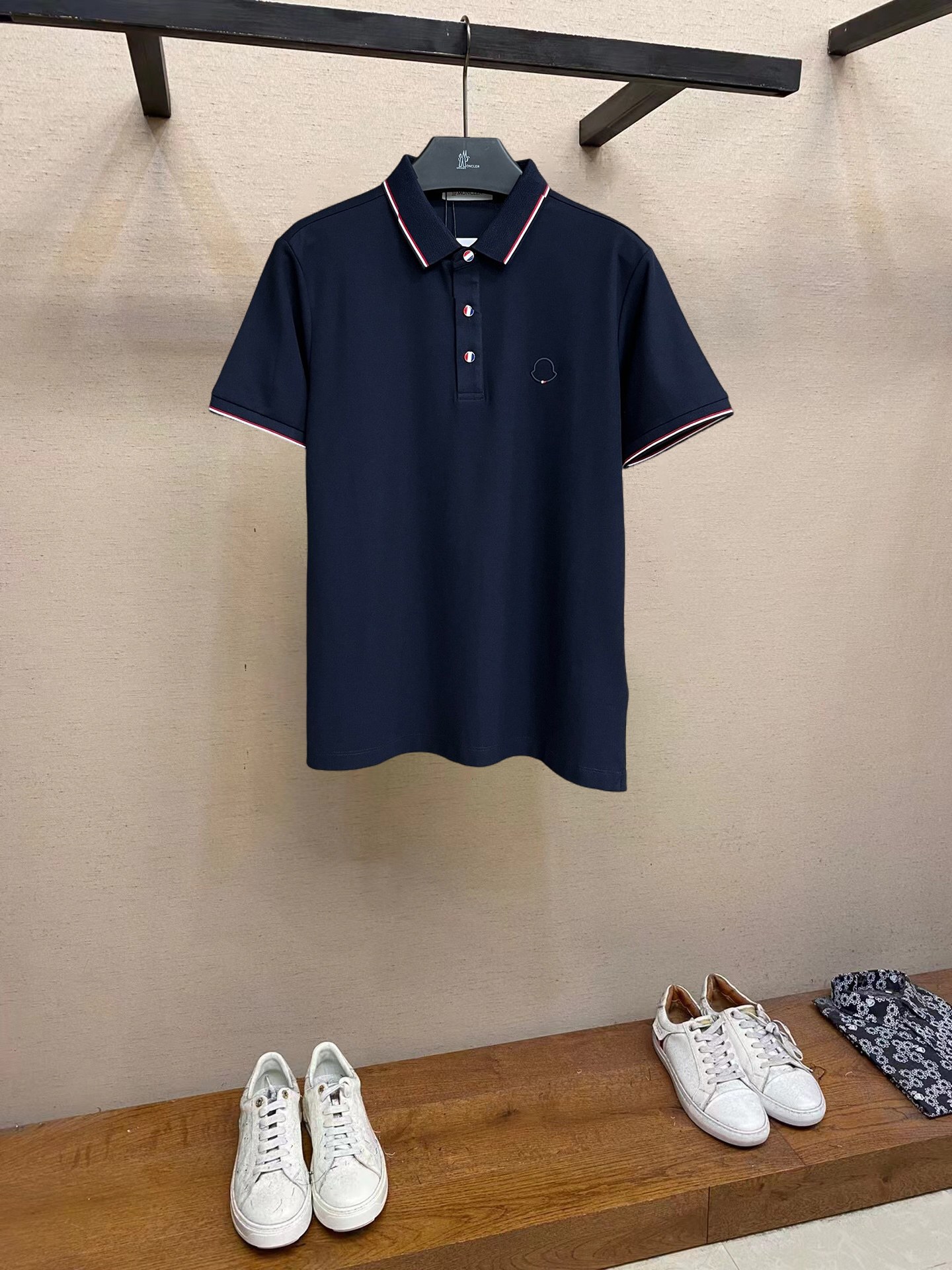 Moncler Kleding Polo Mannen Katoen Zomercollectie Fashion