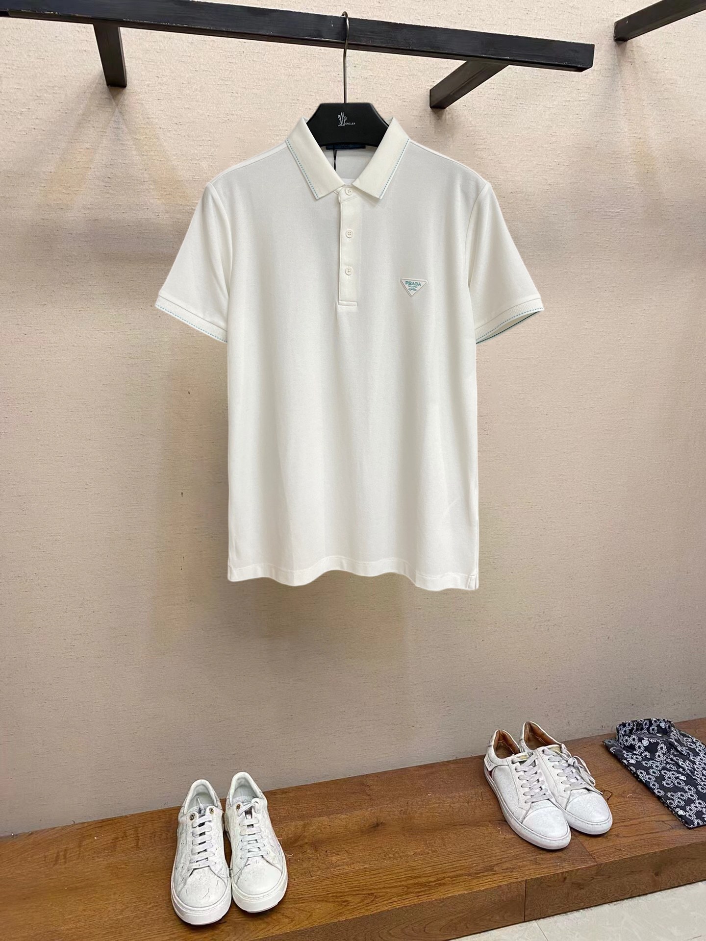 Prada Kleding Polo Mannen Katoen Zomercollectie Fashion