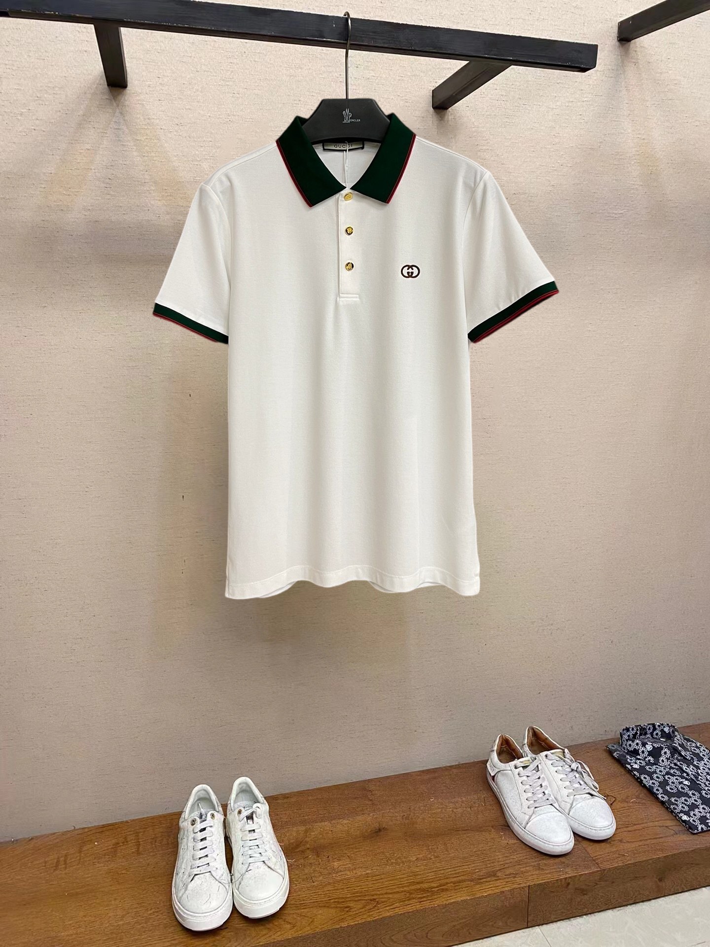 Gucci Kleding Polo Mannen Katoen Zomercollectie Fashion