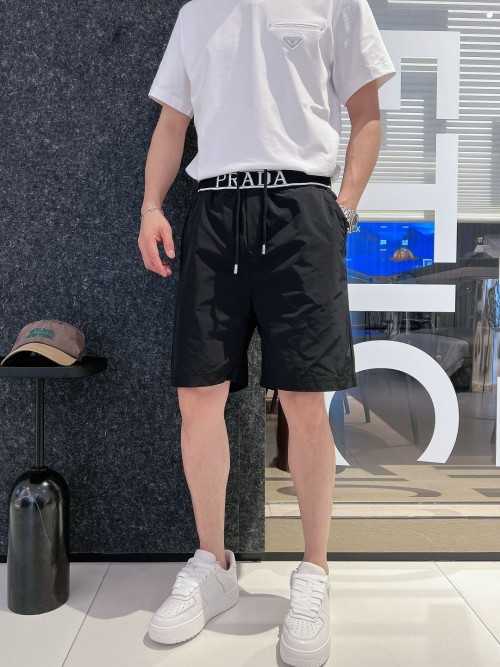 Prada 2025 Summer Classic Logo Shorts | Comfortable & Luxurious 1 Prada 2025 Summer Classic Logo Shorts | Comfortable & Luxurious