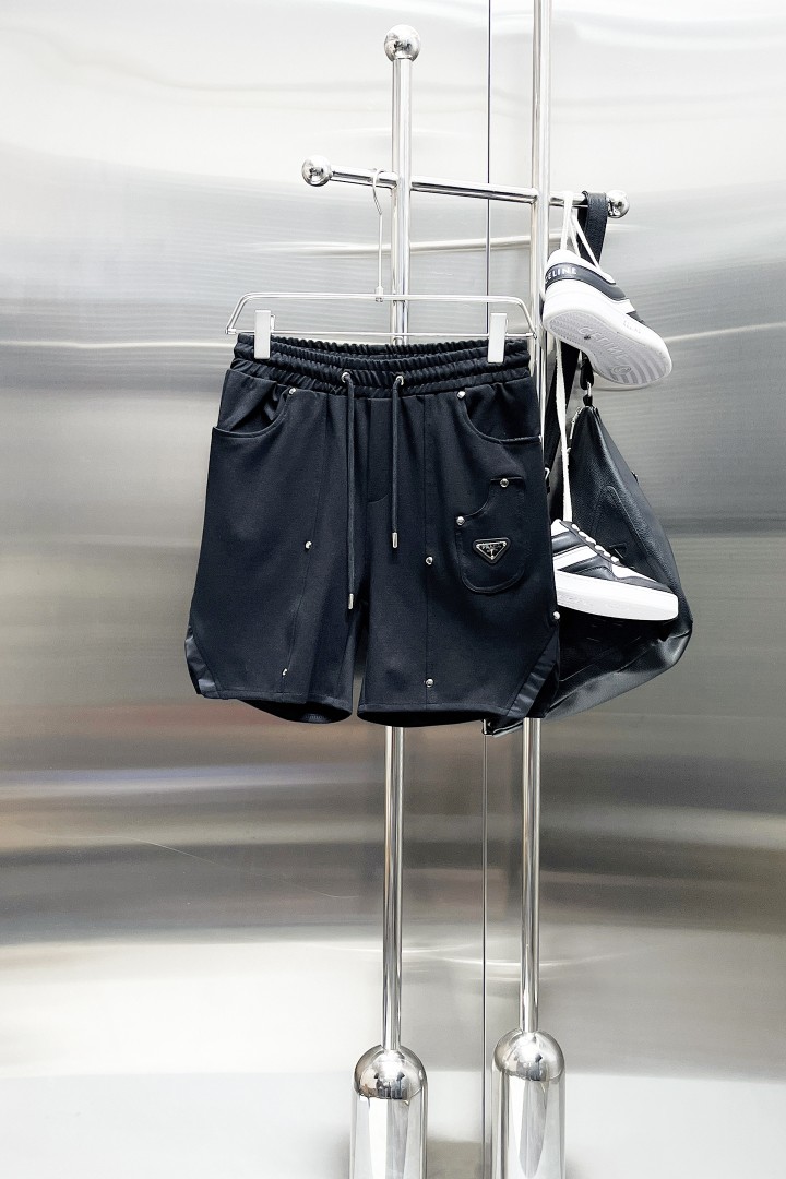 Prada Kleding Korte Broek Mannen Zomercollectie Casual