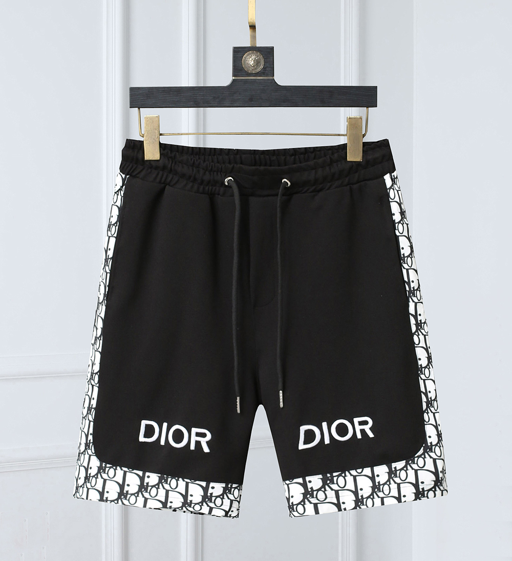 Dior Kleding Korte Broek Katoen Zomercollectie Casual