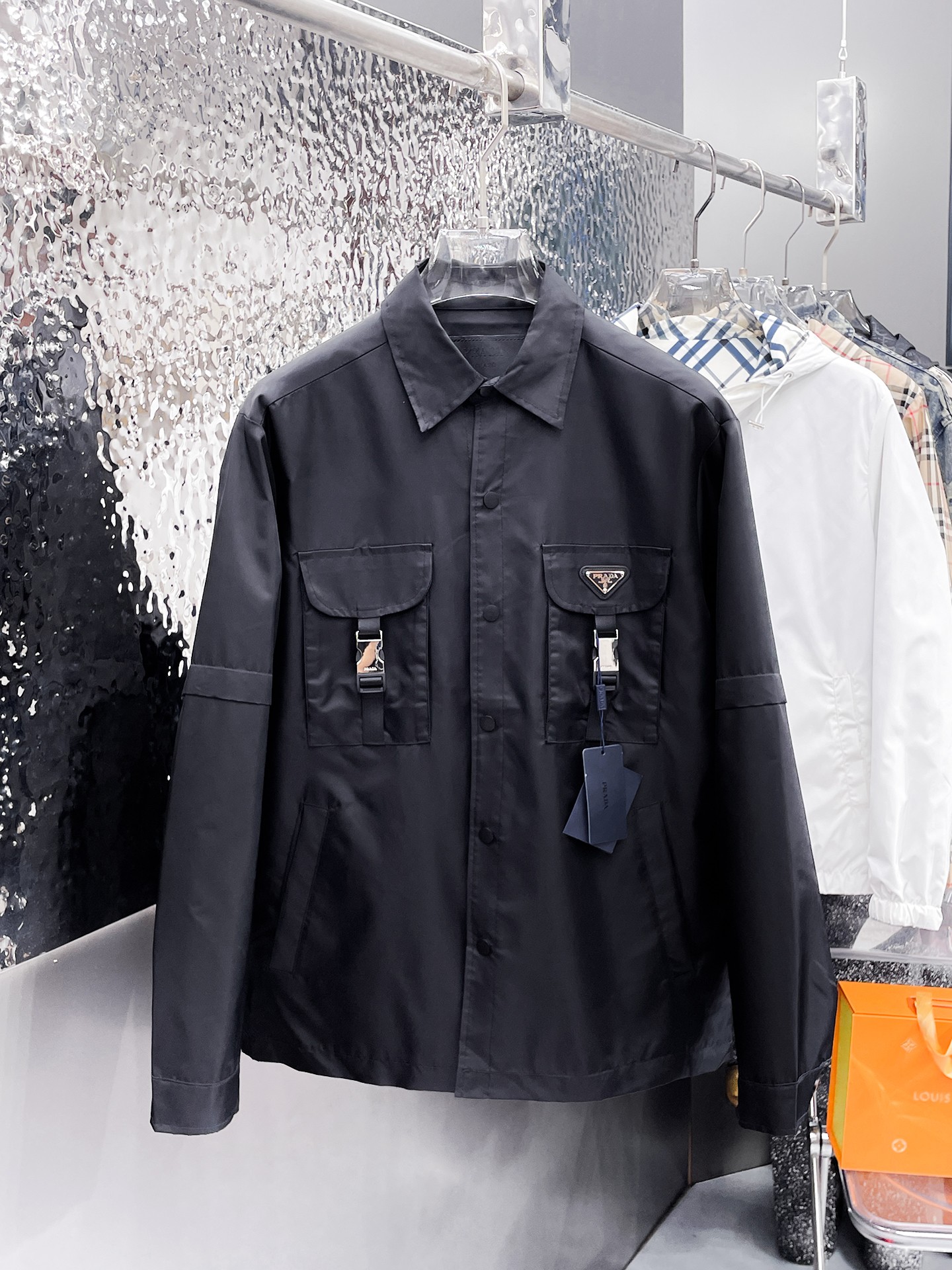 Prada Kleding Jas &Jassen Mannen Herfstcollectie Casual