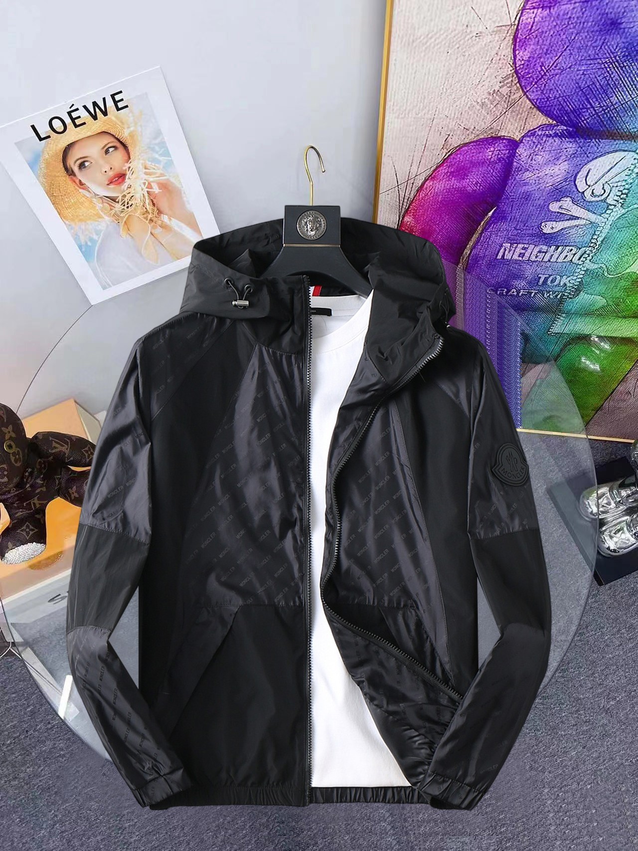 NO:648252,Same style as Mengkou official website, complete with three labels, sold in advance. 2025ss new autumn men's jacket, reversible original single with three labels, high-end version. Custom-made fabrics at the counter. Highly breathable and comfortable, impeccable details, brand element design concept, reflecting high quality. Delicate and soft feel. Casual tailoring, excellent upper body shape. Size M～3XL, maximum wear 195 catties, Moncler, jackets & coats, jackets & coats, alexander wang19860909蒙口官网同款,三标齐全,提前发售 2025ss开秋新款男士夹克外套,双面穿原单三标齐全高端版本 专柜定制面料 透气舒适度高,细节无可挑剔,品牌元素设计理念,体现高品质.手感细腻柔软 呈现休闲裁剪,上身版型超赞 码数M～3XL,最大穿195斤,,Moncler,jackets & coats,jackets & coats,alexander wang,Men's clothing