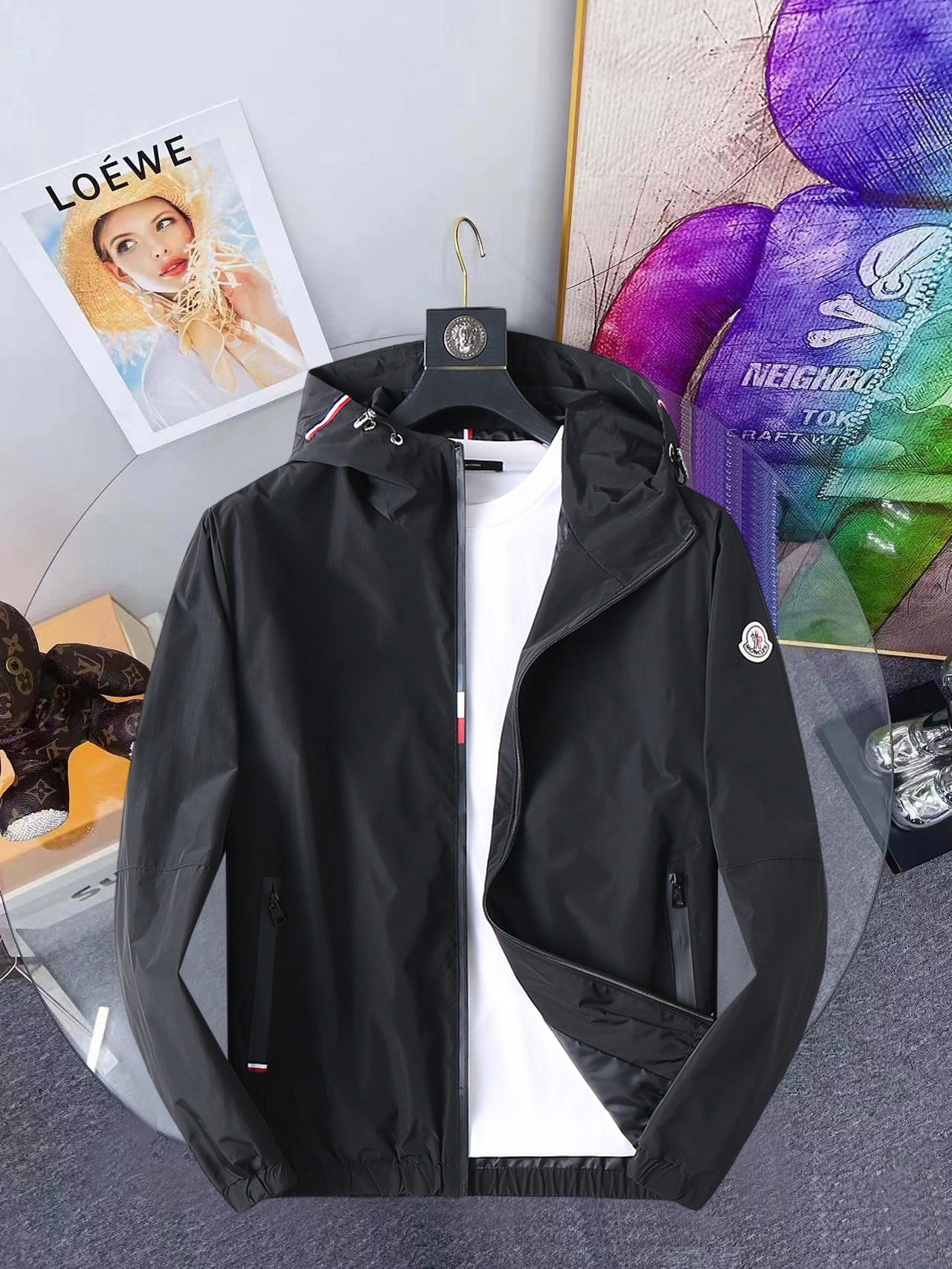 NO:648251,Same style as Mengkou official website, complete with three labels, sold in advance. 2025ss new autumn men's jacket, reversible original single with three labels, high-end version. Custom-made fabrics at the counter. Highly breathable and comfortable, impeccable details, brand element design concept, reflecting high quality. Delicate and soft feel. Casual tailoring, excellent upper body shape. Size M～3XL, maximum wear 195 catties, Moncler, jackets & coats, jackets & coats, alexander wang19860909蒙口官网同款,三标齐全,提前发售 2025ss开秋新款男士夹克外套,双面穿原单三标齐全高端版本 专柜定制面料 透气舒适度高,细节无可挑剔,品牌元素设计理念,体现高品质.手感细腻柔软 呈现休闲裁剪,上身版型超赞 码数M～3XL,最大穿195斤,,Moncler,jackets & coats,jackets & coats,alexander wang,Men's clothing