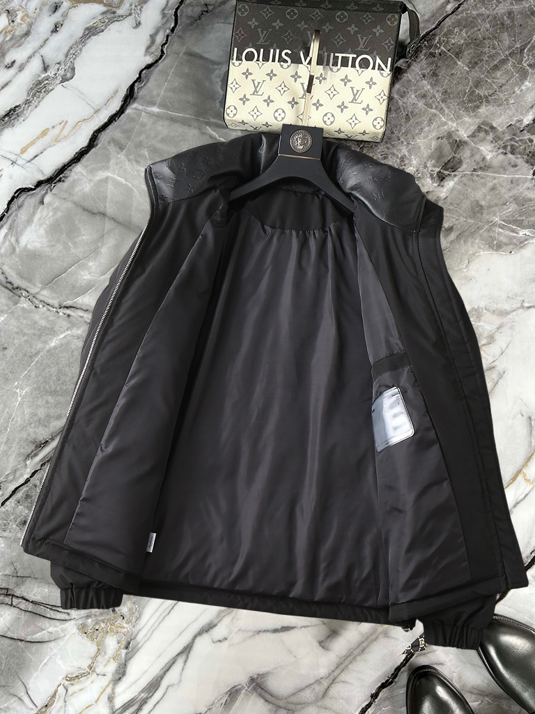 LV2024ss冬季新品时尚顶级羽绒服填充进口羽绒朵100%市面最高品质进口面料里布最高标准绝不跑绒辅料