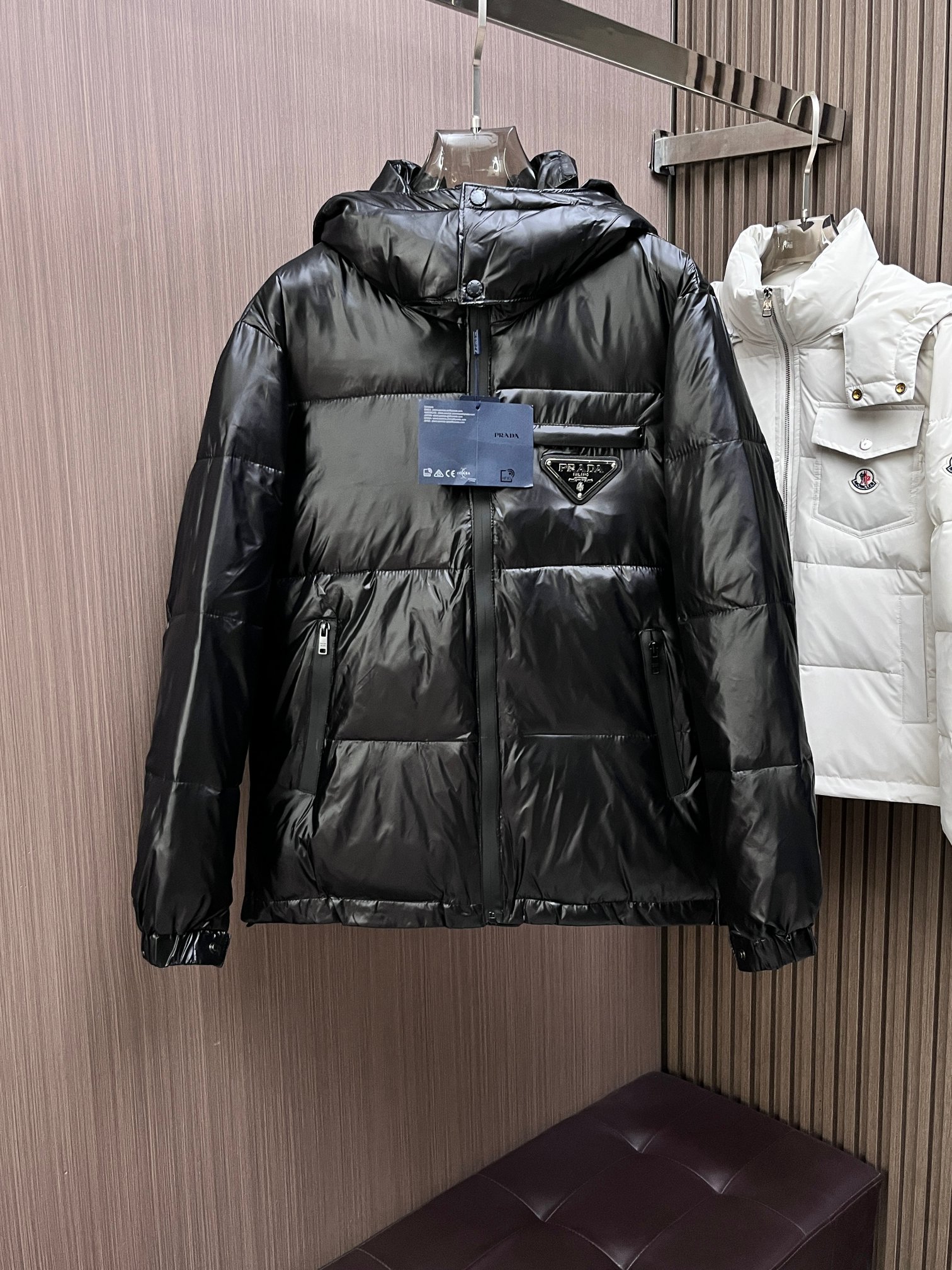 Prada Kleding Bontmantel Unisex Herfst/winter collectie