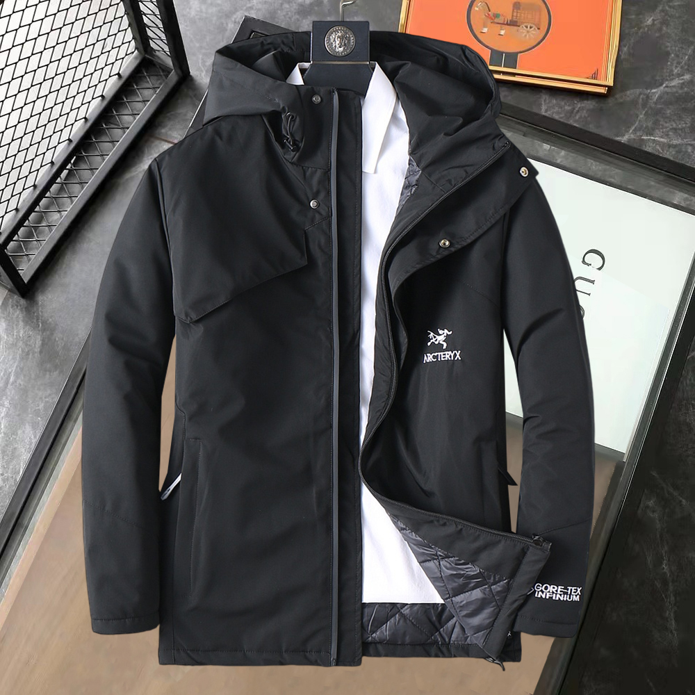 NO:595231,Arc'teryx's 2025ss winter new down jacket with all three standards, the new product on the show is in perfect condition, comfortable and warm, the color is full and attractive, the design is very outstanding, it can easily enhance the fashion sense, the workmanship is extremely sophisticated and rigorous, and the wiring is neat and meticulous!  A masterpiece from a famous designer!  The upper body does not look bloated and is super handsome!  Available size M ~ XXXL,arc'teryx,jackets & coats,down jacket,alexander wang19860909始祖鸟 三标齐全 2025ss冬季新款羽绒棉服外套,秀场新品品相非常完美,舒适保暖,色泽饱满诱人,非常出彩的设计,轻松将时髦感进阶,做工极为考究严谨,走线工整细致！大牌设计师巨作！上身不显臃肿、超级帅气！现货码数M ～ XXXL,arc'teryx,jackets & coats,down jacket,alexander wang,Men's clothing