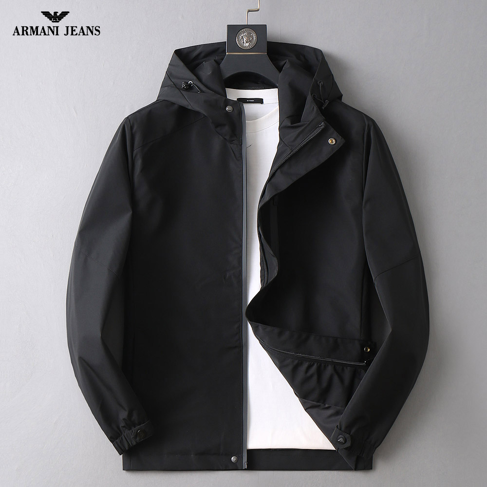 NO:736863,Same style as Armani official website, on sale in advance!  2026ss new spring men's jackets, original high-end version with three standards!  With hidden hood, custom-made fabrics at the counter, highly breathable and comfortable, impeccable details, brand element design concept, reflecting high quality. It feels delicate and soft!  It presents a casual cut and the upper body shape is awesome!  Size M～3XL, maximum wearing capacity is 195 catties.,,armani,jackets & coats,jackets & coats,hats,19860909阿玛尼 官网同款,提前发售！2026ss开春新款男士夹克外套,原单三标齐全高端版本！带隐藏帽,专柜定制面料 透气舒适度高,细节无可挑剔,品牌元素设计理念,体现高品质.手感细腻柔软！呈现休闲裁剪,上身版型超赞！码数M～3XL,最大穿195斤.,,armani,jackets & coats,jackets & coats,hats,,Men's clothing