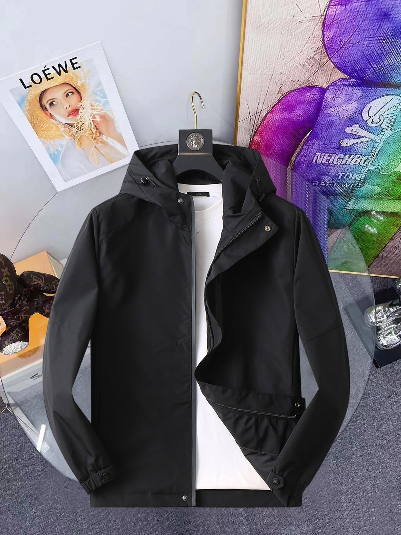 NO:648258,Same style as Armani official website, complete with three labels, on sale in advance. 2025ss new autumn men's jacket, reversible original single with three labels, high-end version. Custom-made fabrics at the counter. Highly breathable and comfortable, impeccable details, brand element design concept, reflecting high quality. Delicate and soft feel. Casual tailoring, excellent upper body shape. Size M～3XL, maximum wear 195 catties, armani,jackets & coats,jackets & coats,alexander wang19860909阿玛尼官网同款,三标齐全,提前发售 2025ss开秋新款男士夹克外套,双面穿原单三标齐全高端版本 专柜定制面料 透气舒适度高,细节无可挑剔,品牌元素设计理念,体现高品质.手感细腻柔软 呈现休闲裁剪,上身版型超赞 码数M～3XL,最大穿195斤,,armani,jackets & coats,jackets & coats,alexander wang,Men's clothing