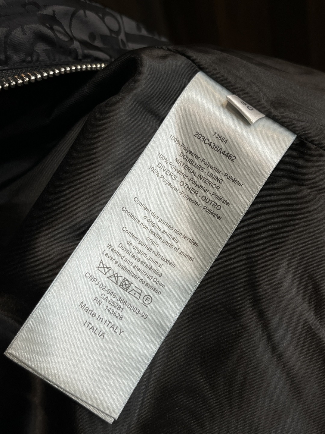 Dior 主推 Dior 2026ss早春新款发布㊙ 迪奥连帽夹克外套 春季 夹薄棉夹克 字母logo提花款夹克外套