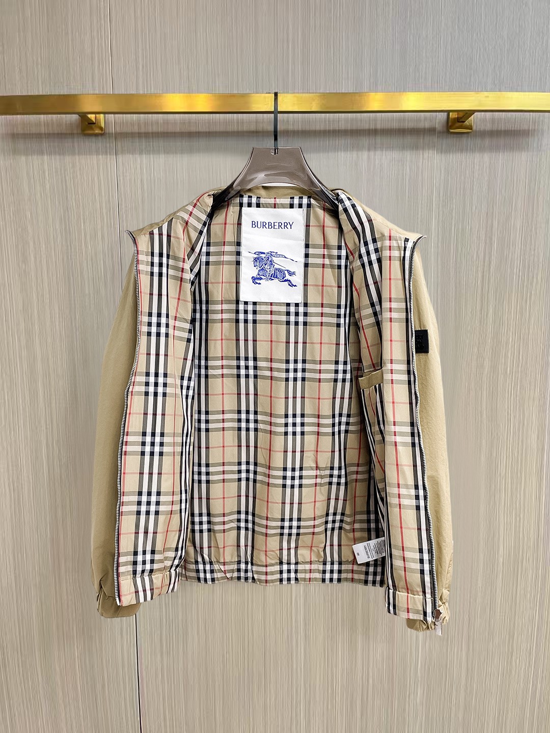 Burberry 巴宝莉 提前发售 2026ss开春新款男士夹克外套 三标齐全高端版本