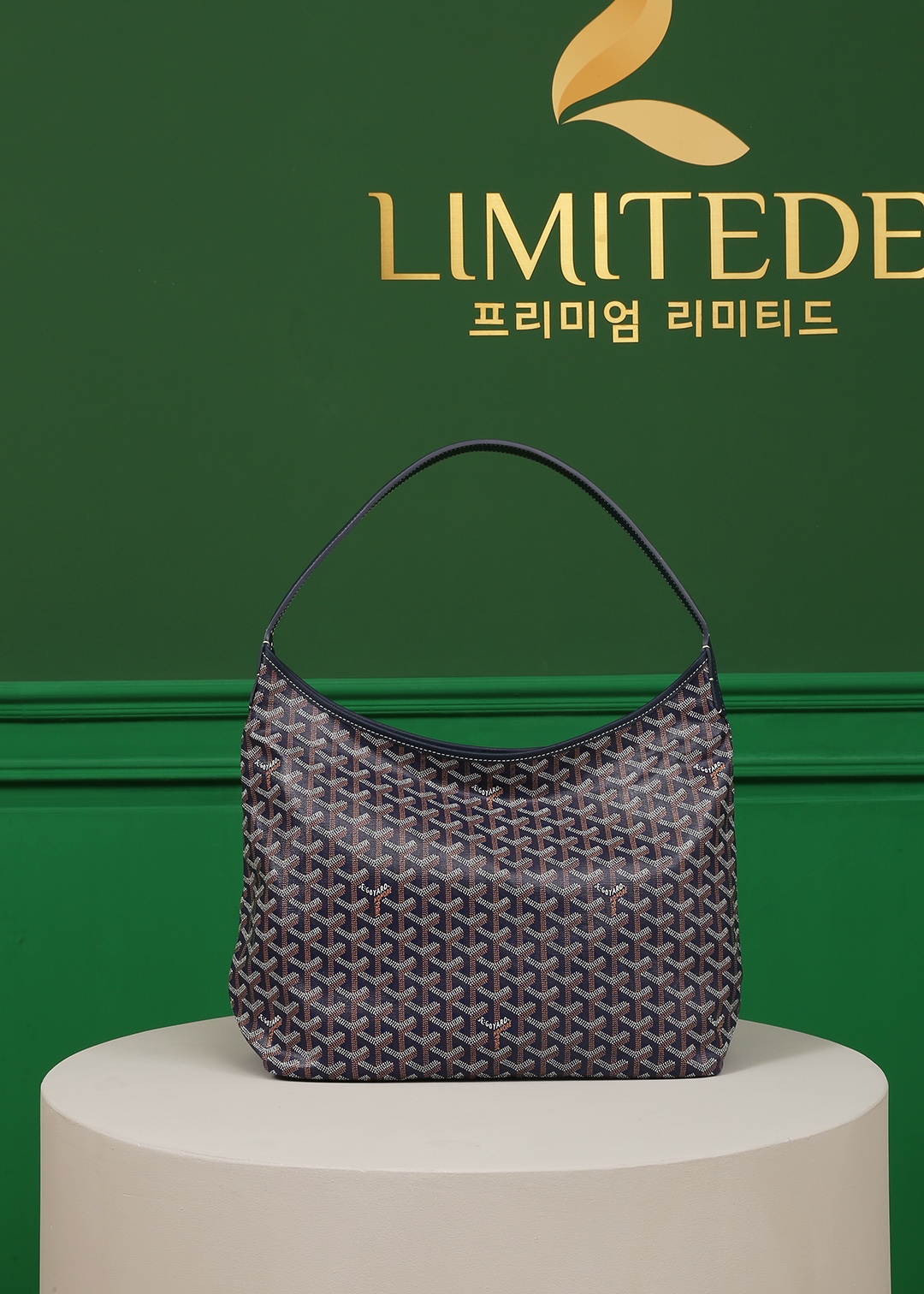 고야드 보헴 호보 린넨 캔버스 숄더백 상세 이미지 2