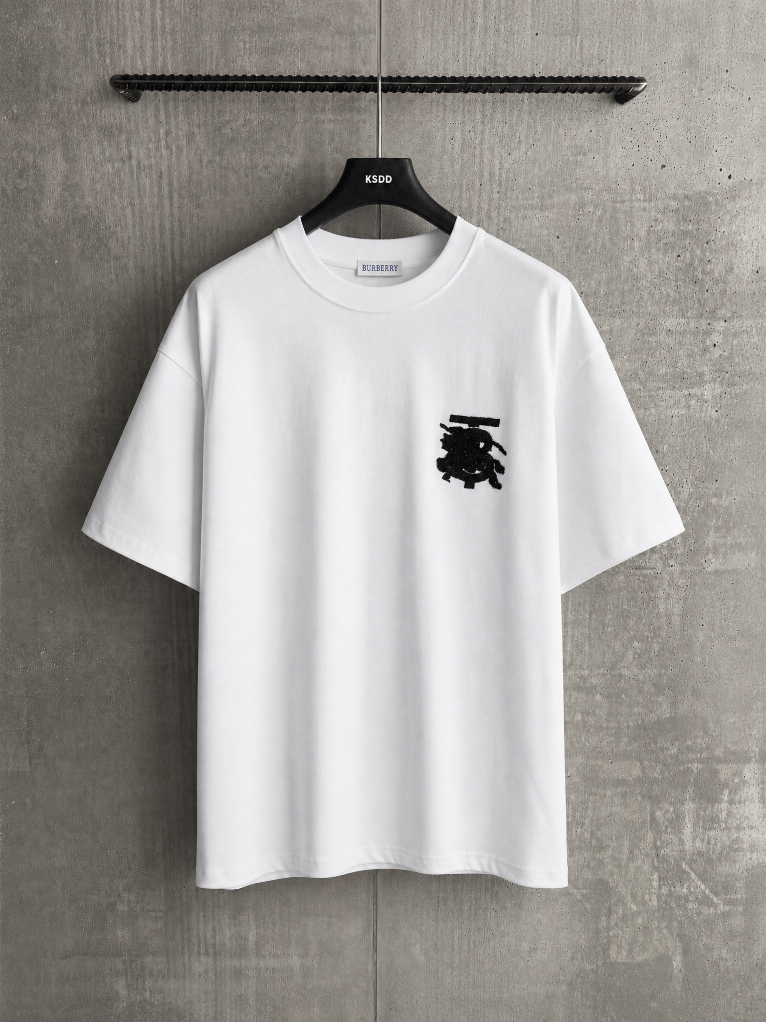 Burberry BBR 宝家 26ss新款T恤 马术骑士烫钻短袖