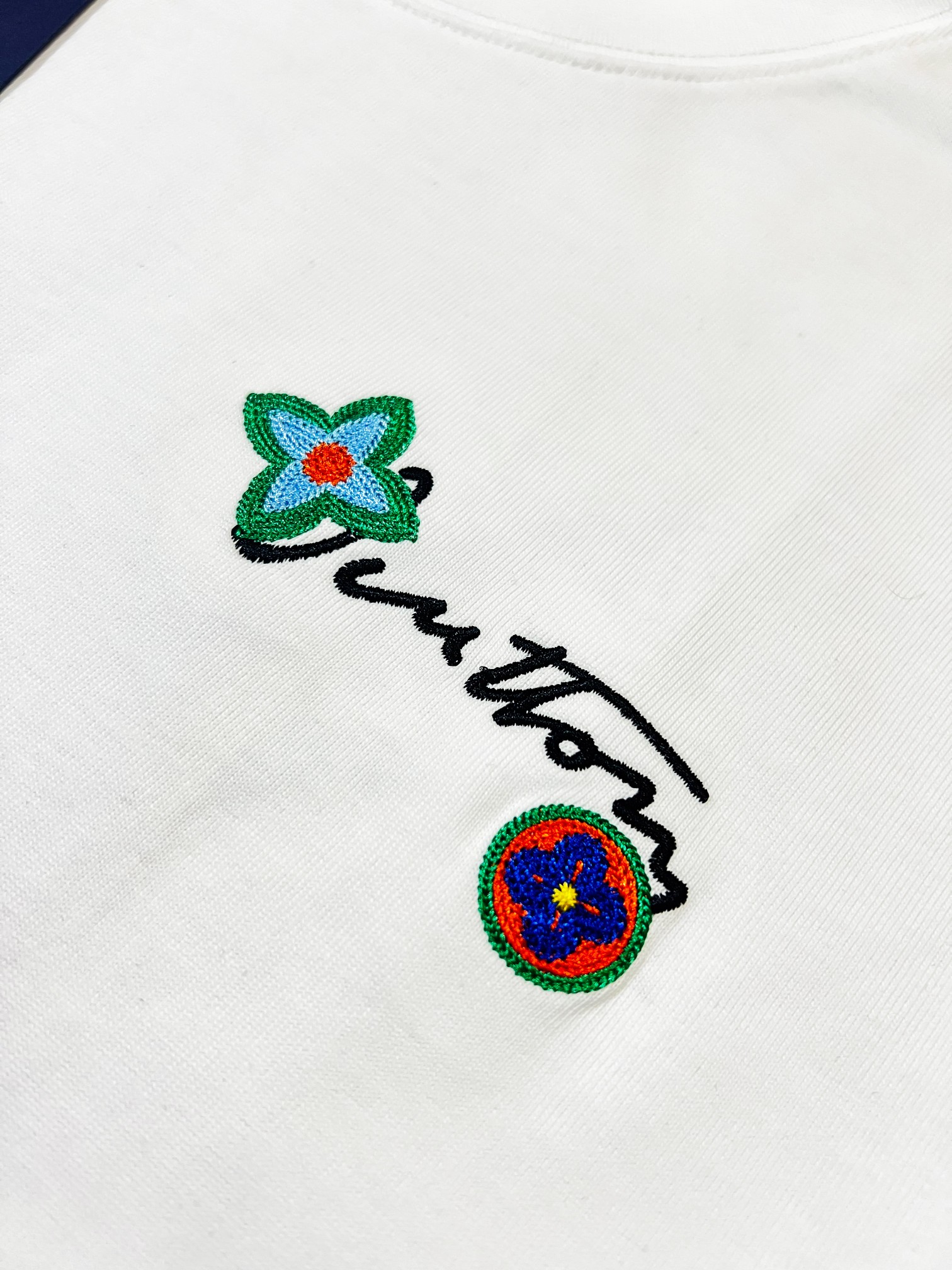 LV Louis Vuitton 2023 Summer Embroidered Circles: Exclusive, High-Quality, Customized Apparel - 图片 6