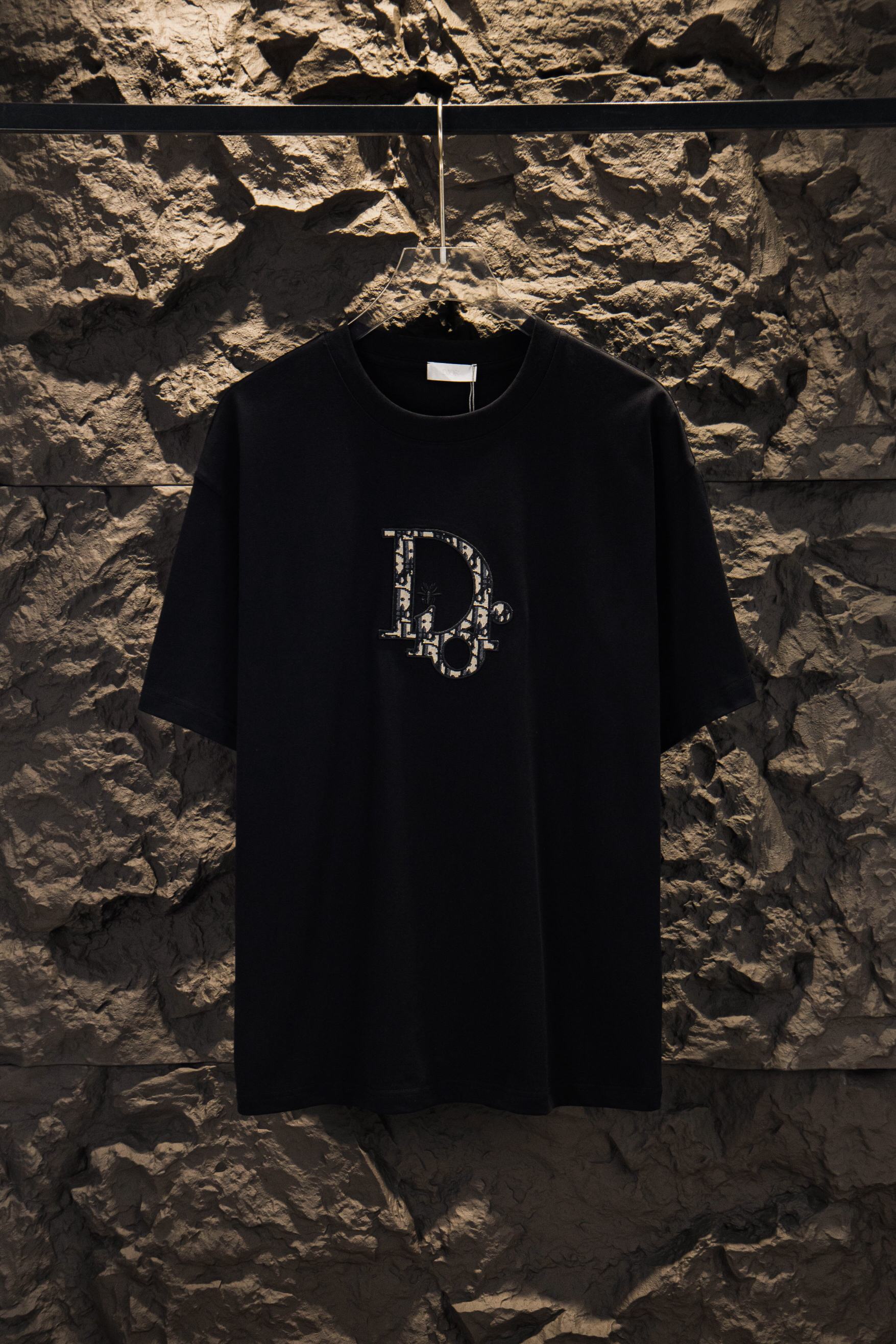 612 P85 DIOR/Dior Camiseta de manga corta con cuello redondo de 260 g de alta calidad. Clásico y sencillo de la marca. …