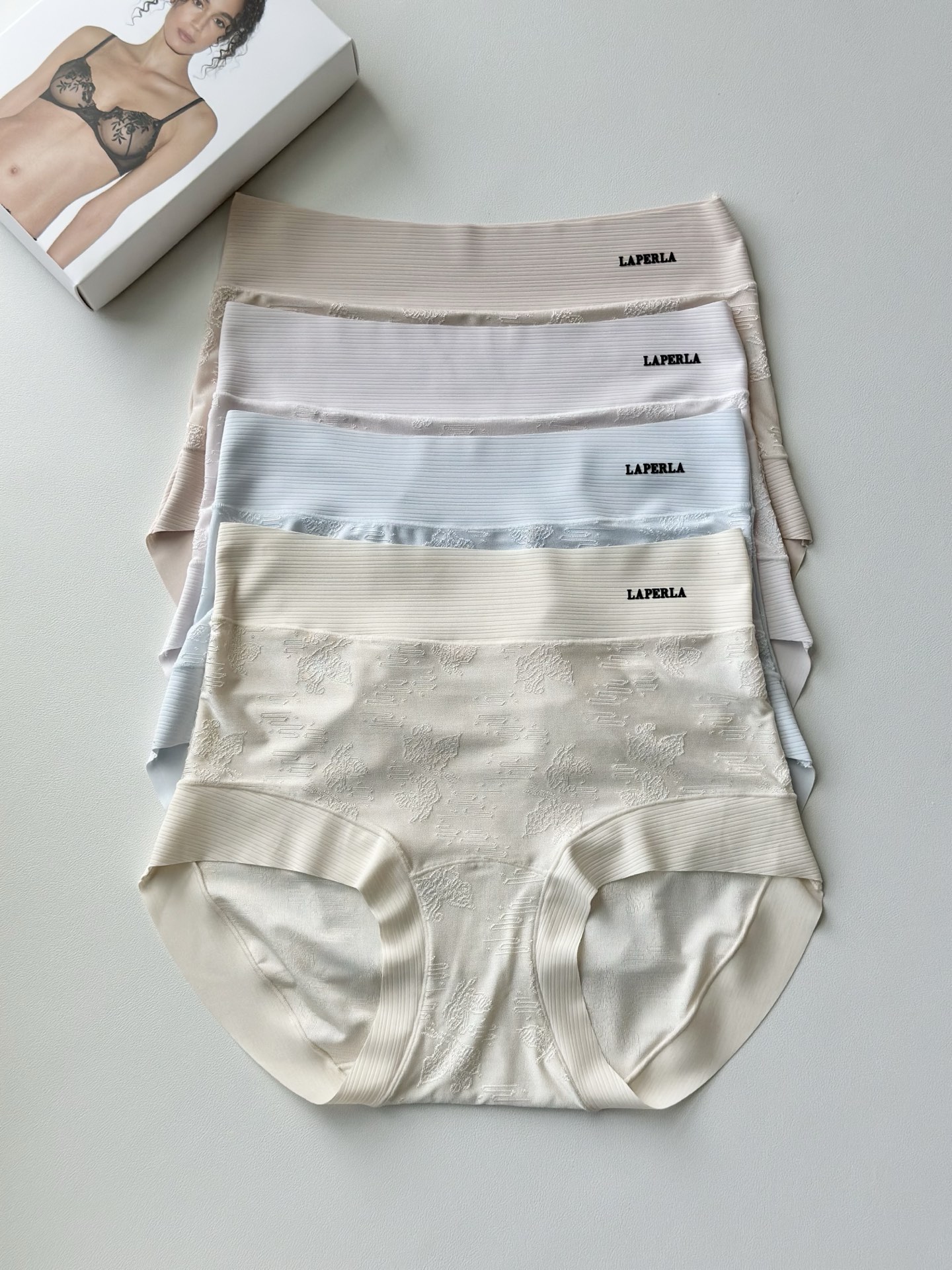 【款号】2119# 【产品名称】LAPERLA10A级抗菌净味冰丝内裤【尺码】M(80-110斤） L(