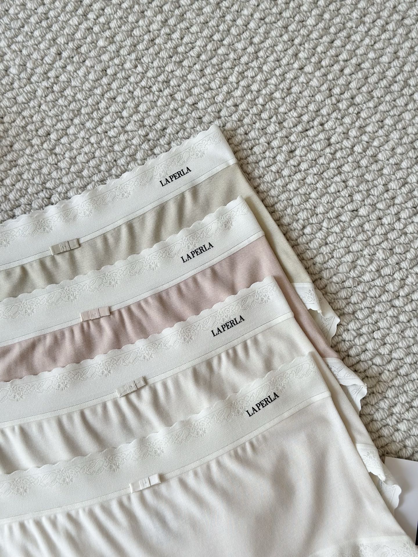 LAPERLA新款莫代蛋白裸感系列 透气不闷汗 不夹臀 不磨腿根的一款舒适内裤 中腰设计 加宽底裆 10