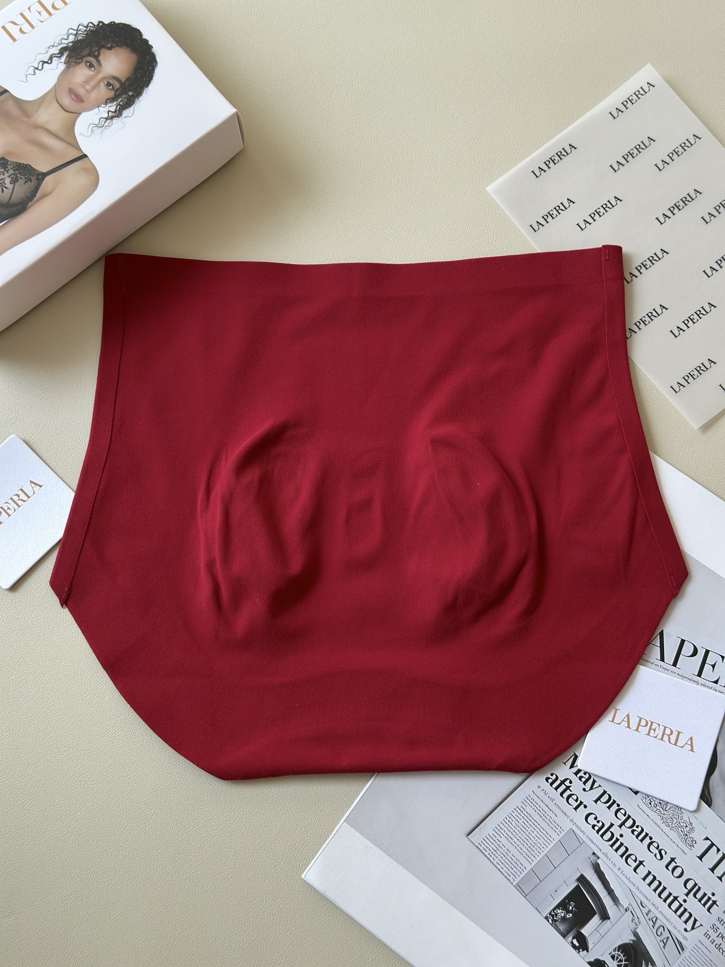 🌾LaPerla秋冬磨毛高腰收腹裤：藏在暖衣里的身材魔法颜色:四条装尺码:均码，适合80-145斤款号: