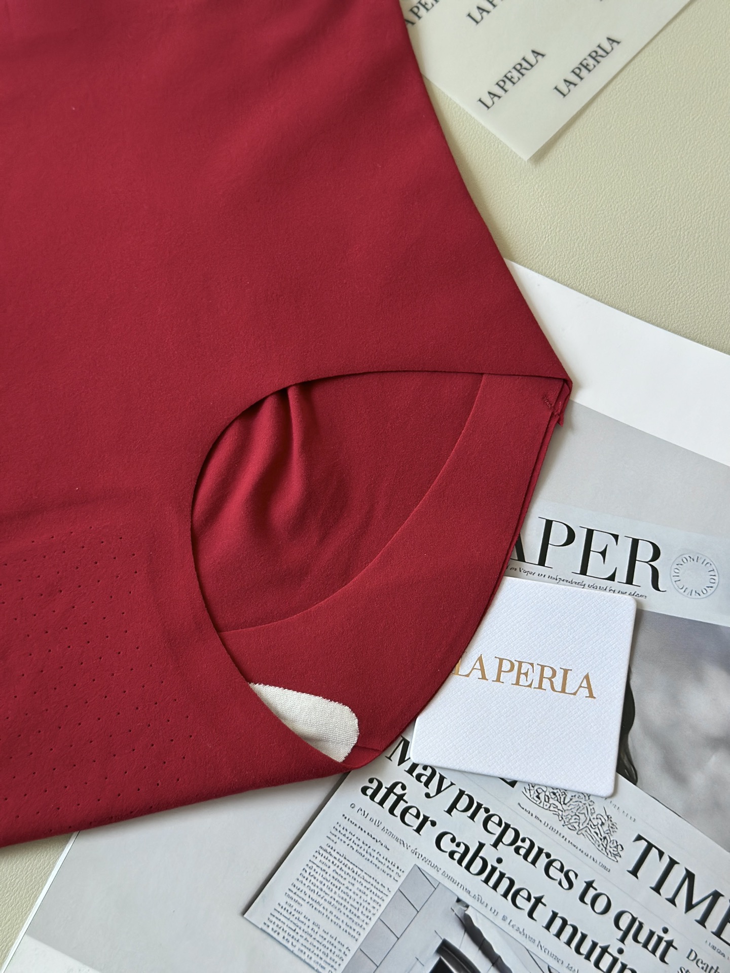 🌾LaPerla秋冬磨毛高腰收腹裤：藏在暖衣里的身材魔法颜色:四条装尺码:均码，适合80-145斤款号: