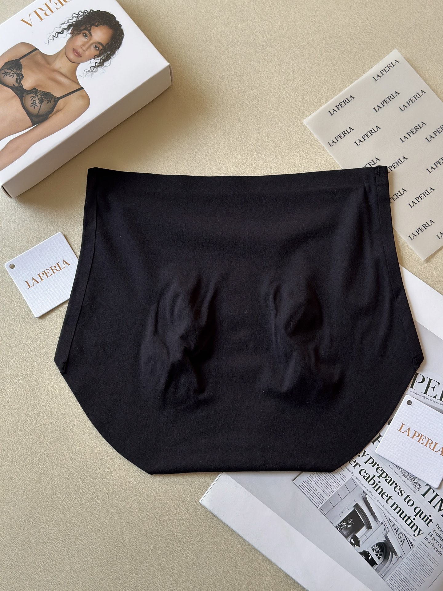 🌾LaPerla秋冬磨毛高腰收腹裤：藏在暖衣里的身材魔法颜色:四条装尺码:均码，适合80-145斤款号: