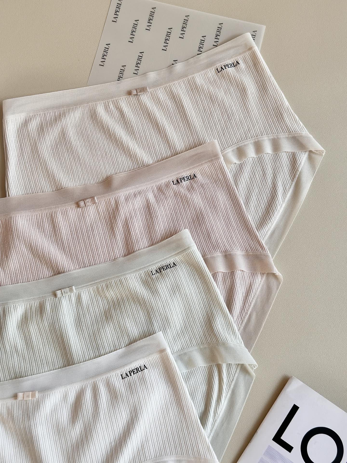 ‼️‼️LaPerla新款2026提花棉肌理感中腰女士内裤这才是高端内衣的“裸感”自由拒绝沉闷的单一纯色