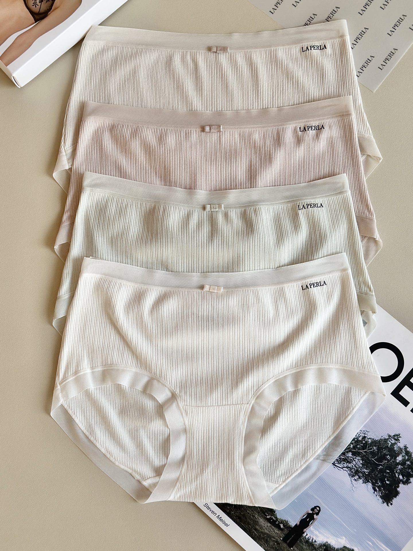 ‼️‼️LaPerla新款2026提花棉肌理感中腰女士内裤这才是高端内衣的“裸感”自由拒绝沉闷的单一纯色