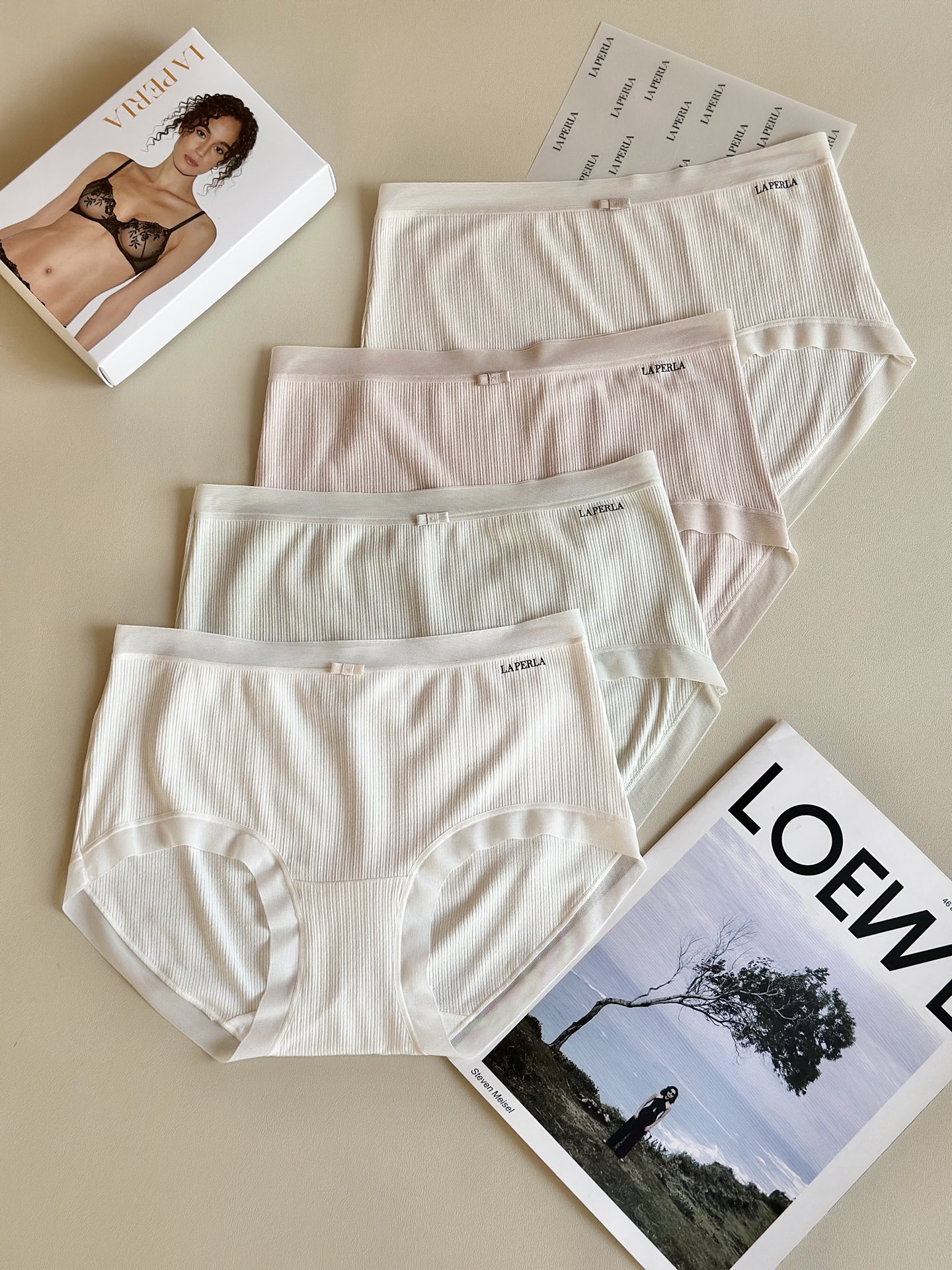 ‼️‼️LaPerla新款2026提花棉肌理感中腰女士内裤这才是高端内衣的“裸感”自由拒绝沉闷的单一纯色