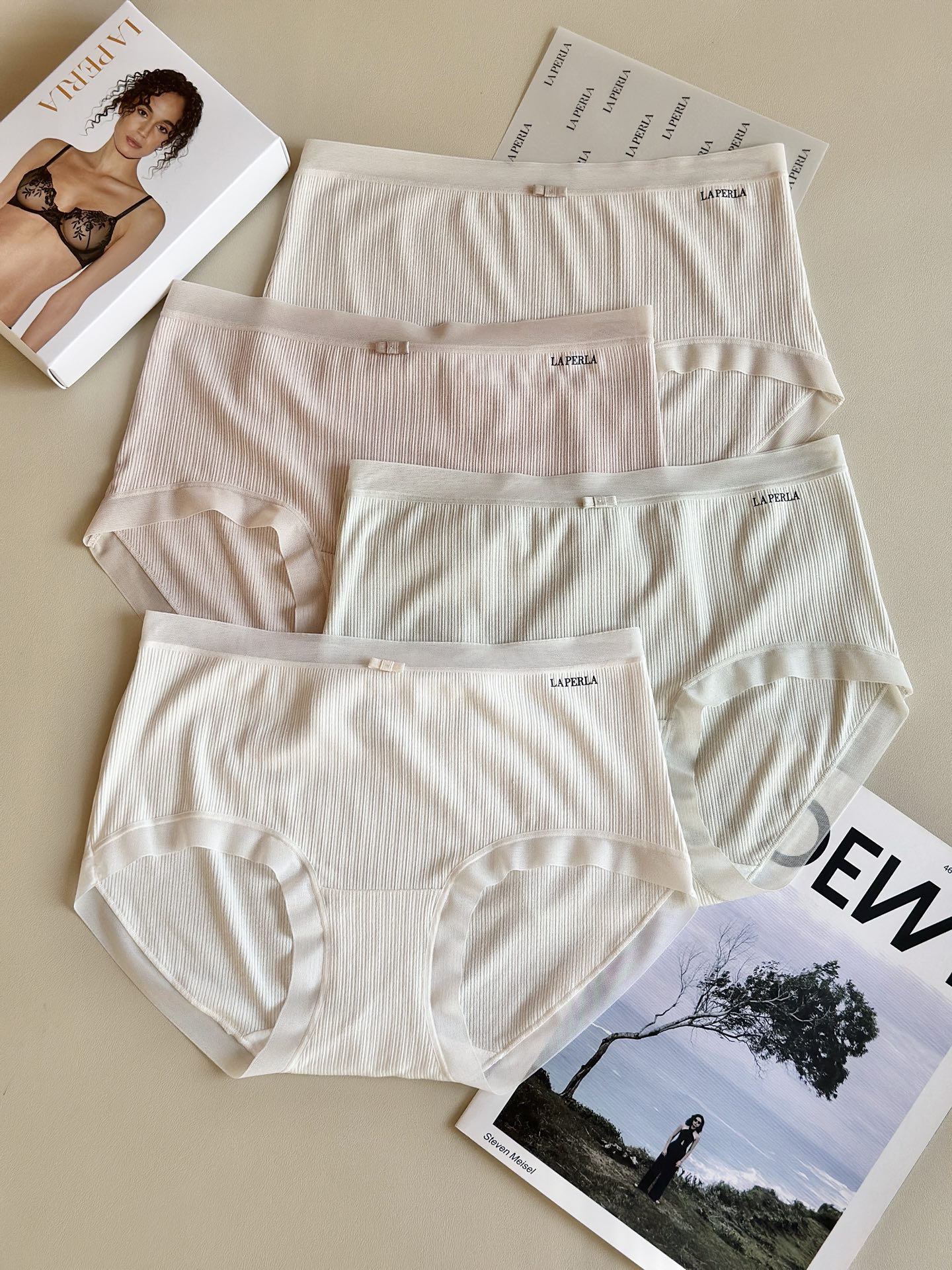 ‼️‼️LaPerla新款2026提花棉肌理感中腰女士内裤这才是高端内衣的“裸感”自由拒绝沉闷的单一纯色