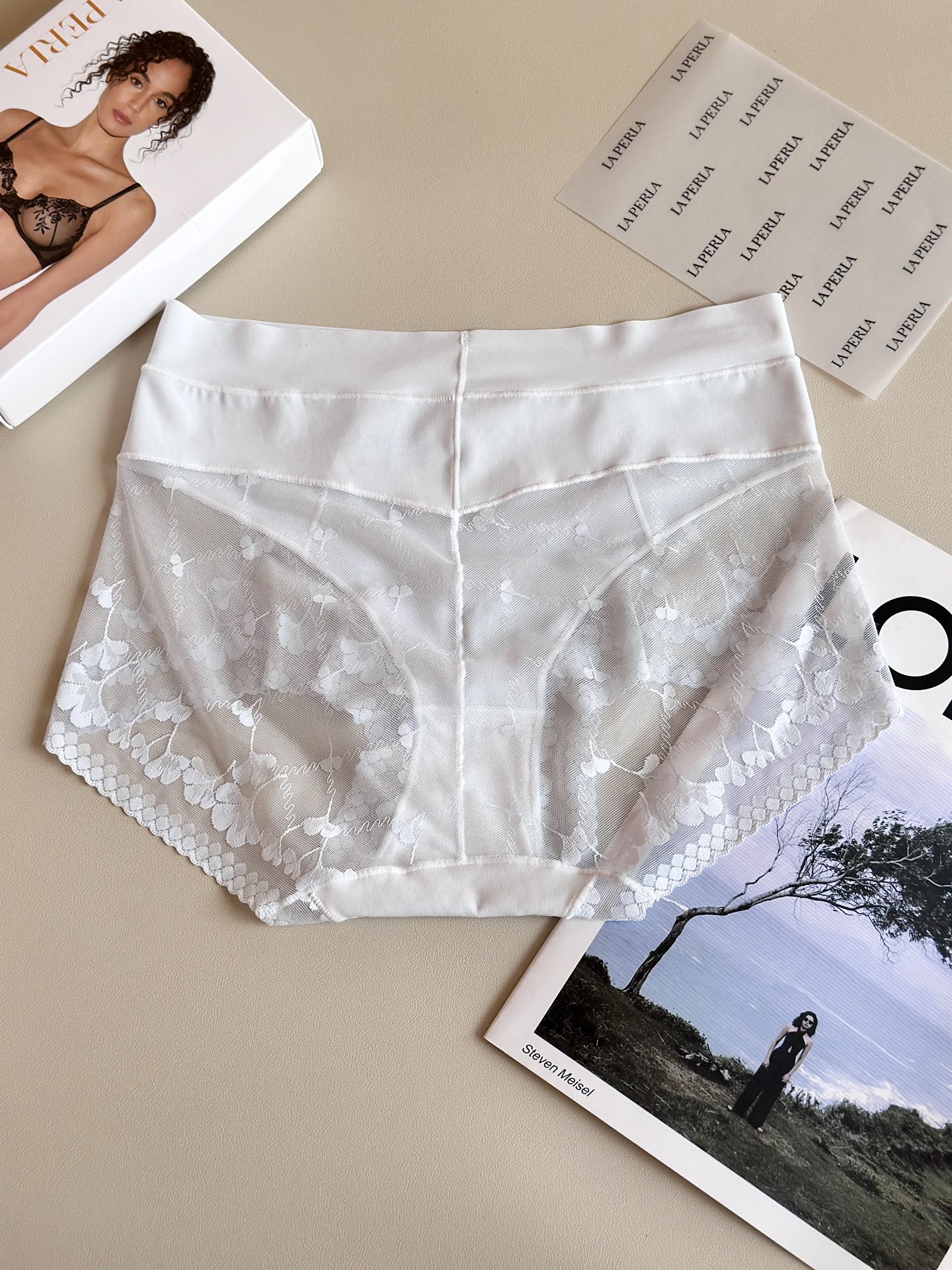 ‼️‼️ LaPerla 2026新款｜精致提花蕾丝内裤高级哑光肌理，软糯亲肤无感无痕工艺，高腰包裹更显