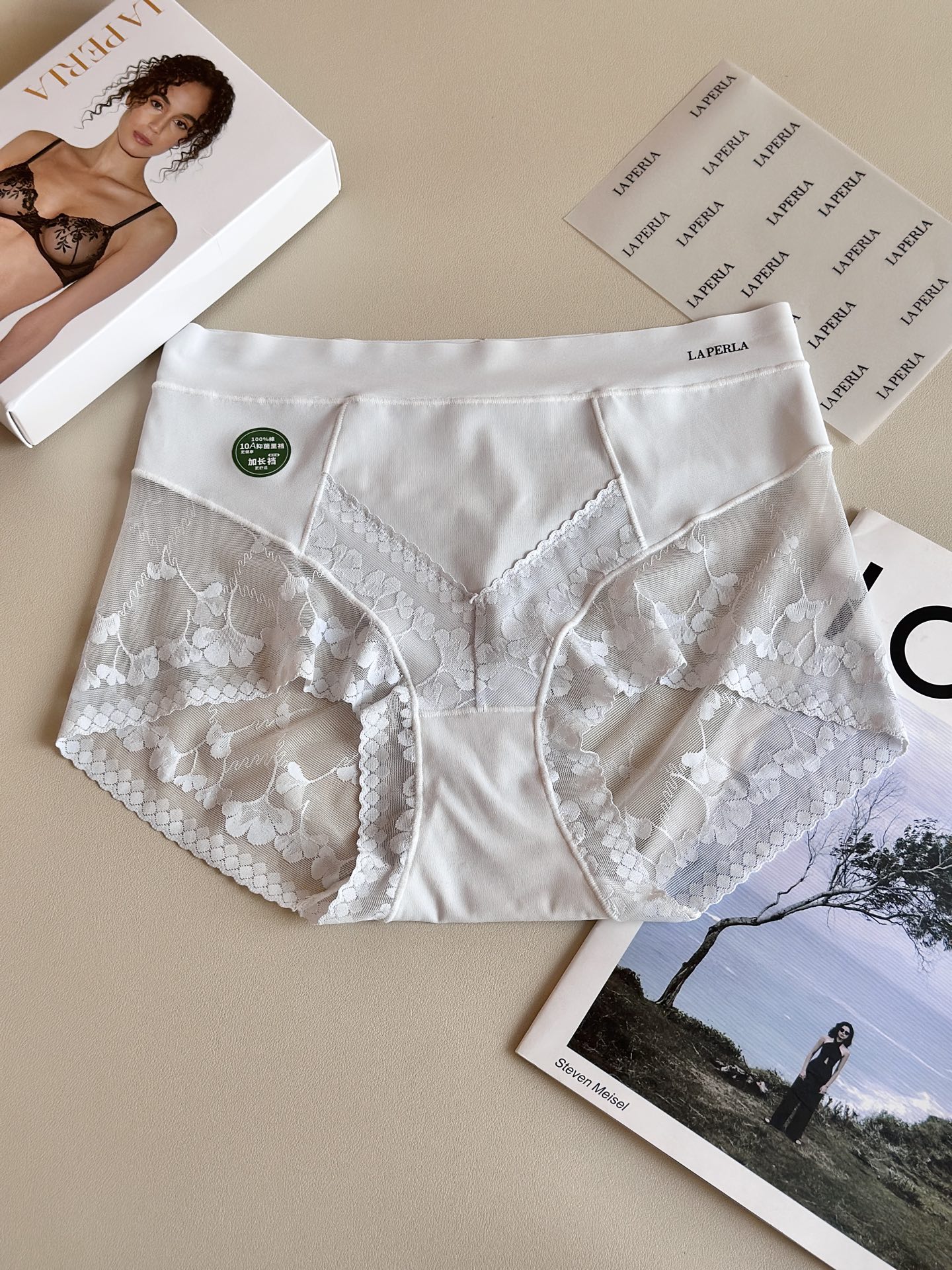 ‼️‼️ LaPerla 2026新款｜精致提花蕾丝内裤高级哑光肌理，软糯亲肤无感无痕工艺，高腰包裹更显