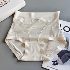 ELEY新款蕾丝高腰内裤【尺码】L码 80-115斤 XL码 115-150斤【颜色】浅粉 香槟 奶咖 ELEY新款蕾丝高腰内裤【尺码】L码 80-115斤 XL码 115-150斤【颜色】浅粉 香槟 奶咖