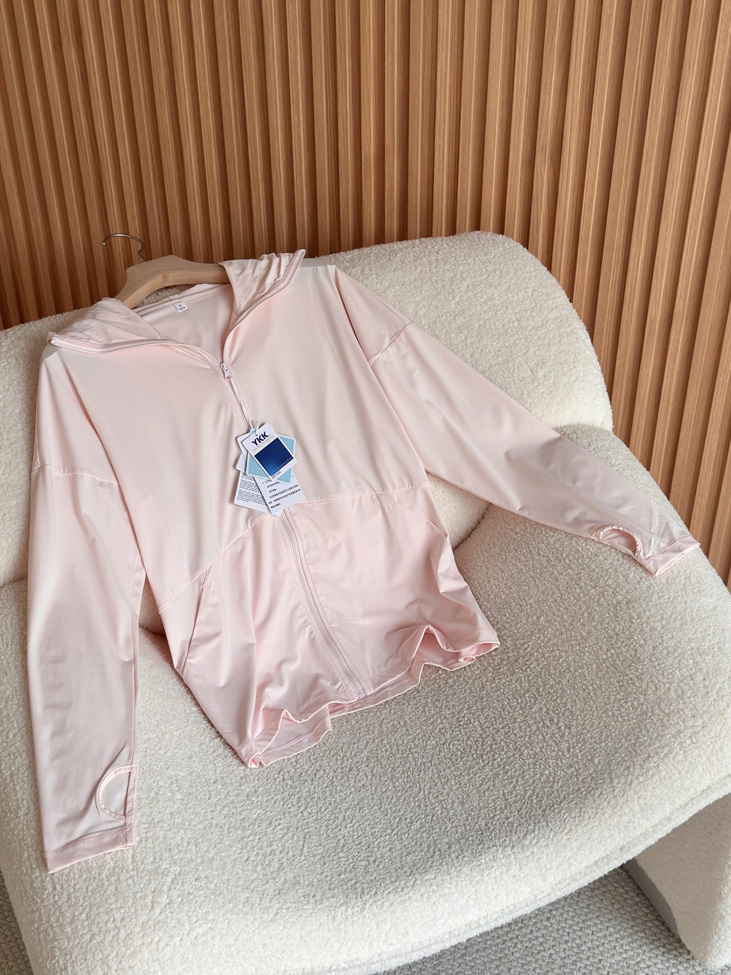 La Perla 新款原纱冰感防晒衣✨夏日软铠甲，防晒也体面UPF150+阻隔紫外线，冰感原纱上身即凉连