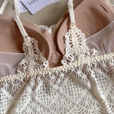 ‼️‼️⚠️⚠️品名:LAPERLA新款浮光缕影·立体浮雕软蕾丝美背内衣款号:396 颜色:香槟(撞色) ‼️‼️⚠️⚠️品名:LAPERLA新款浮光缕影·立体浮雕软蕾丝美背内衣款号:396 颜色:香槟(撞色)