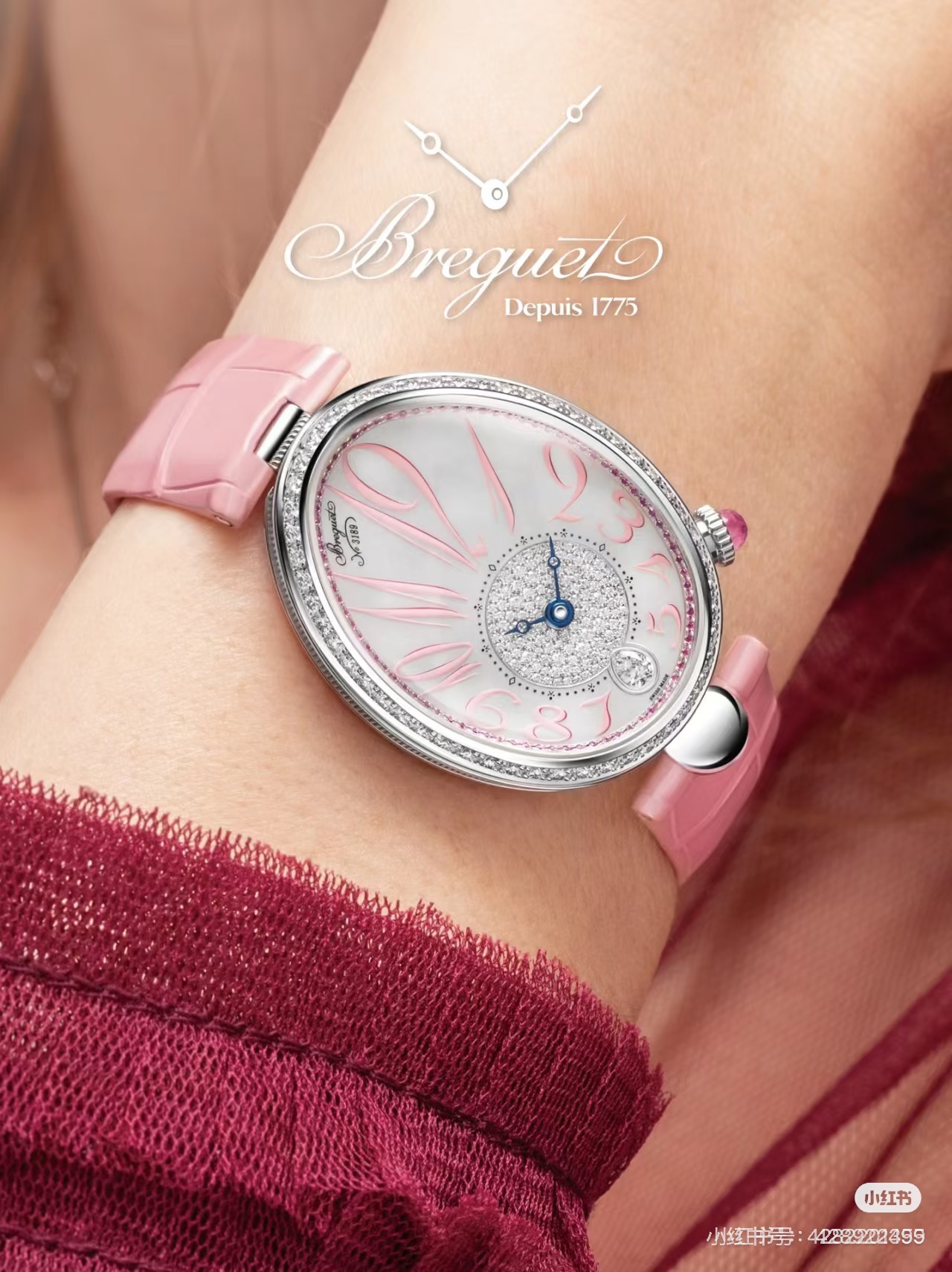 NO:821643,Breguet wearing effect~,,breguet19860909宝玑 佩戴效果~,,breguet,Watch