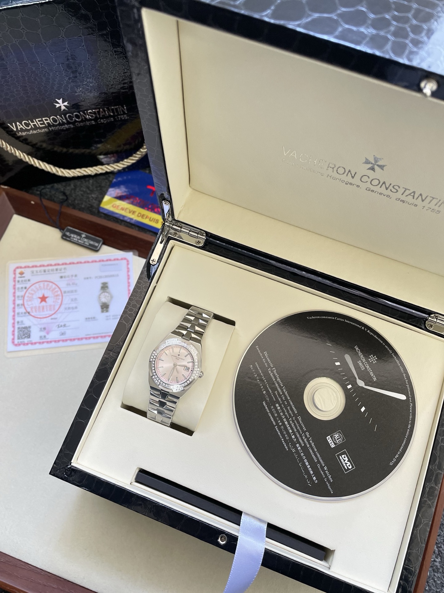 NO:662916,Pink Vacheron Constantin, Vacheron19860909粉色 江诗丹顿,,vacheron,Watch