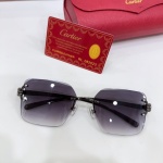 【Cartier】 Cartie*Cartier MODEL: CT0647S Sunglasses SIZE: 60-odd 17-133 Frameless sunglasses 1 【Cartier】 Cartie*Cartier MODEL: CT0647S Sunglasses SIZE: 60-odd 17-133 Frameless sunglasses