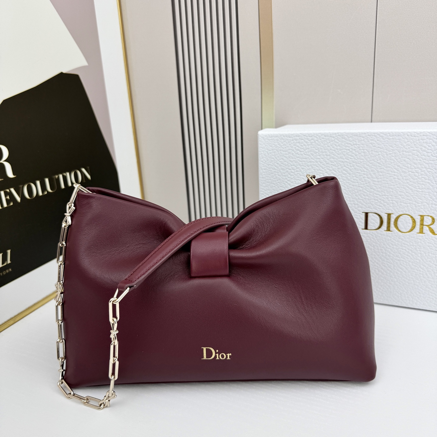 乔纳森·安德森 (Jonathan Anderson) 倾情呈献的新款 Dior Bow 手袋彰显法国的