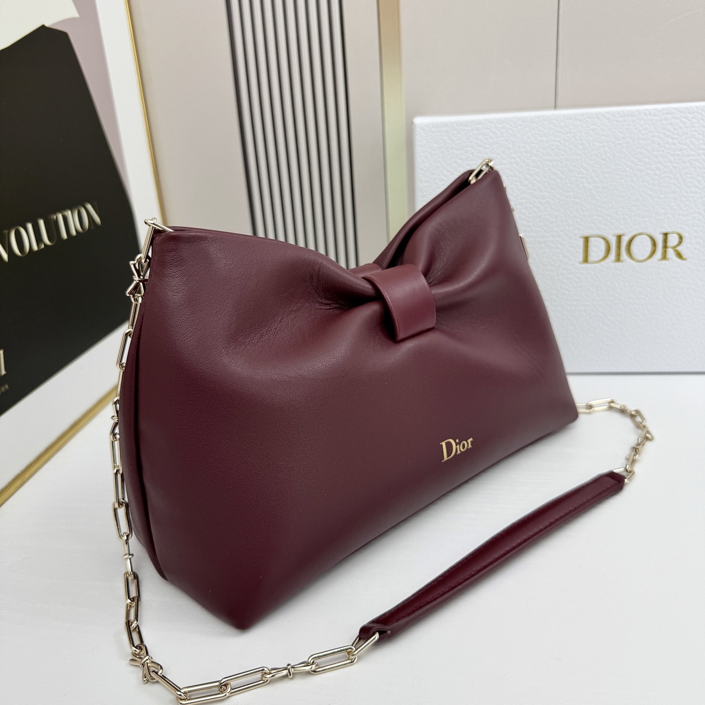 乔纳森·安德森 (Jonathan Anderson) 倾情呈献的新款 Dior Bow 手袋彰显法国的