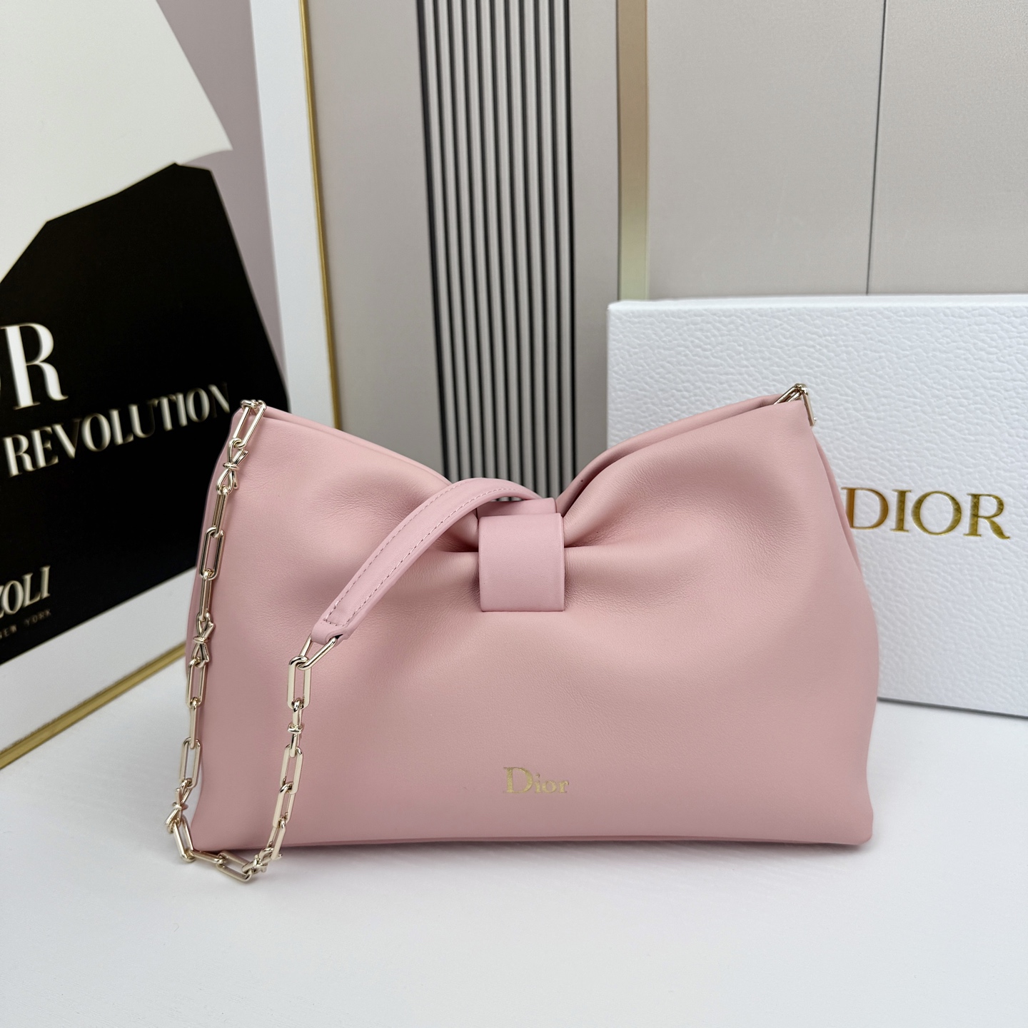 乔纳森·安德森 (Jonathan Anderson) 倾情呈献的新款 Dior Bow 手袋彰显法国的