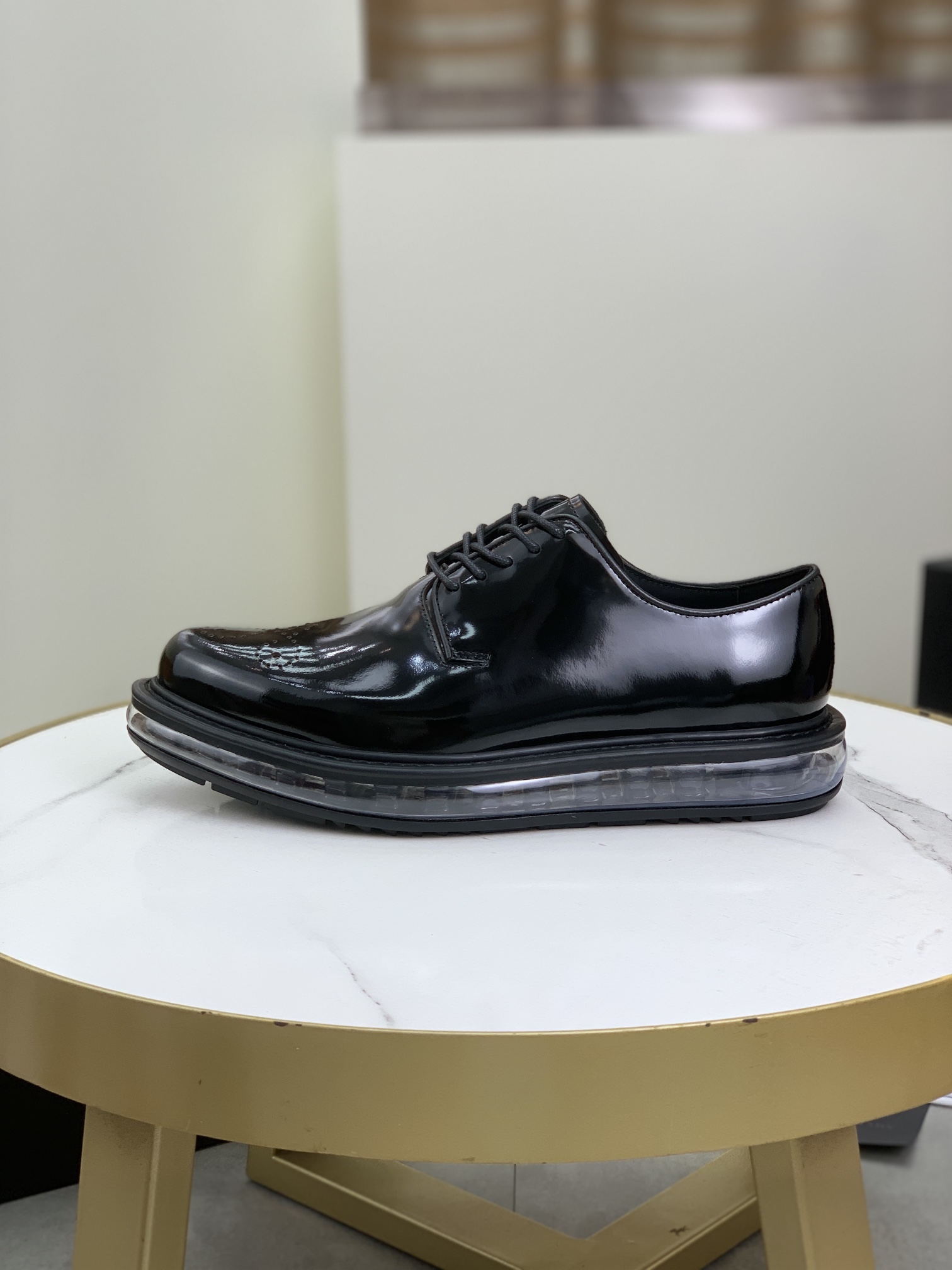 Versión superior real (serie de suela con colchón de aire) pedido original PRADA Prada nuevos zapatos deporti…