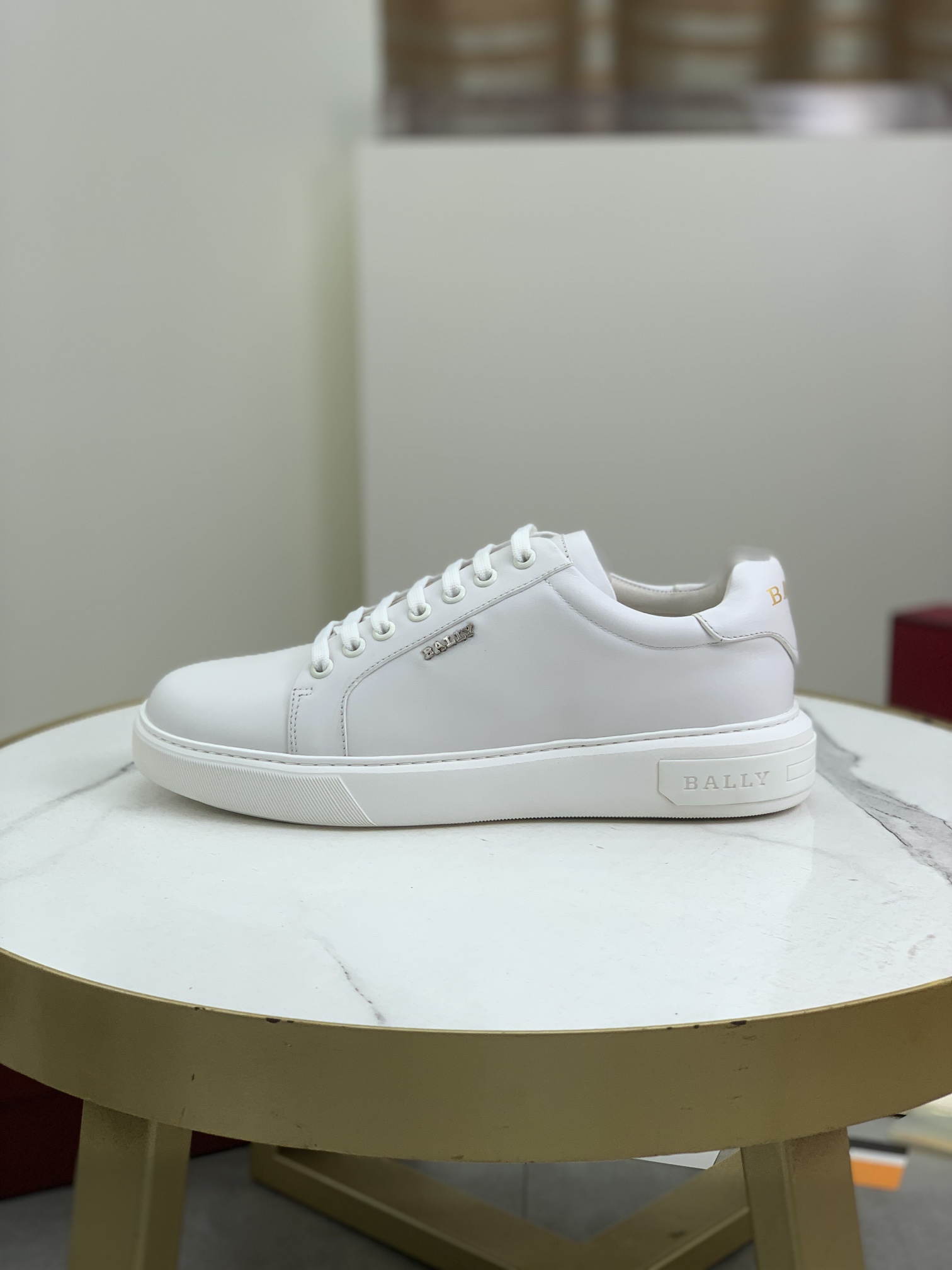 Versión superior real pedido original BALLY Nuevos zapatos deportivos casuales de otoño de Bally Desarrollo y producció…