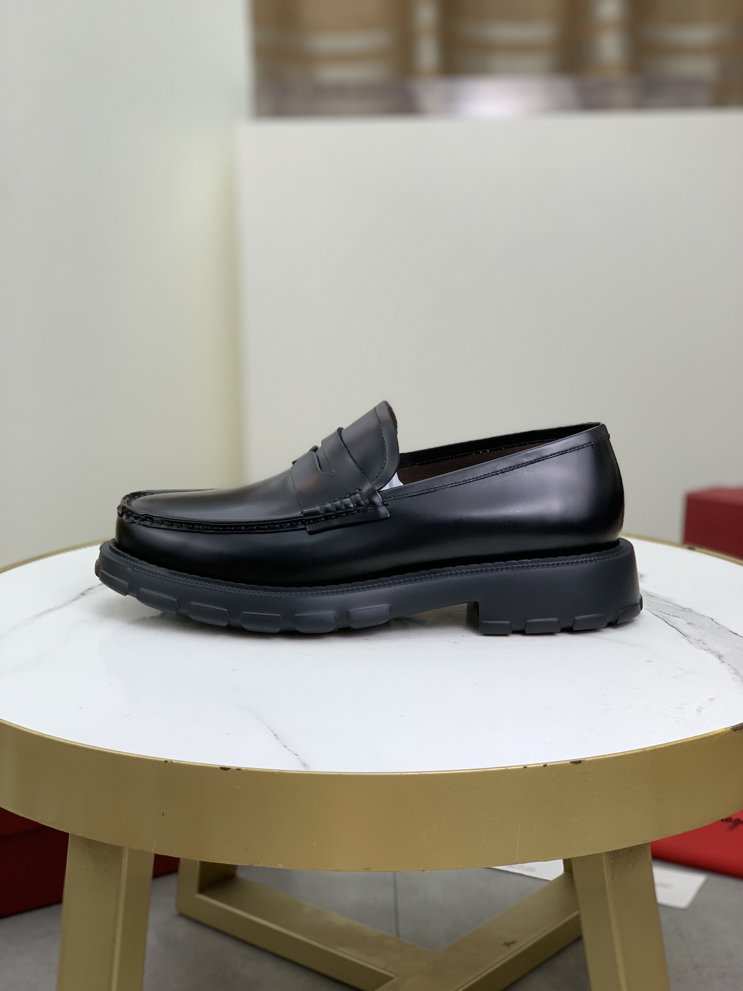 Zapatos de cuero de negocios Ferragamo de alta calidad real [Salvatore Ferragamo], calidad de compra superior…