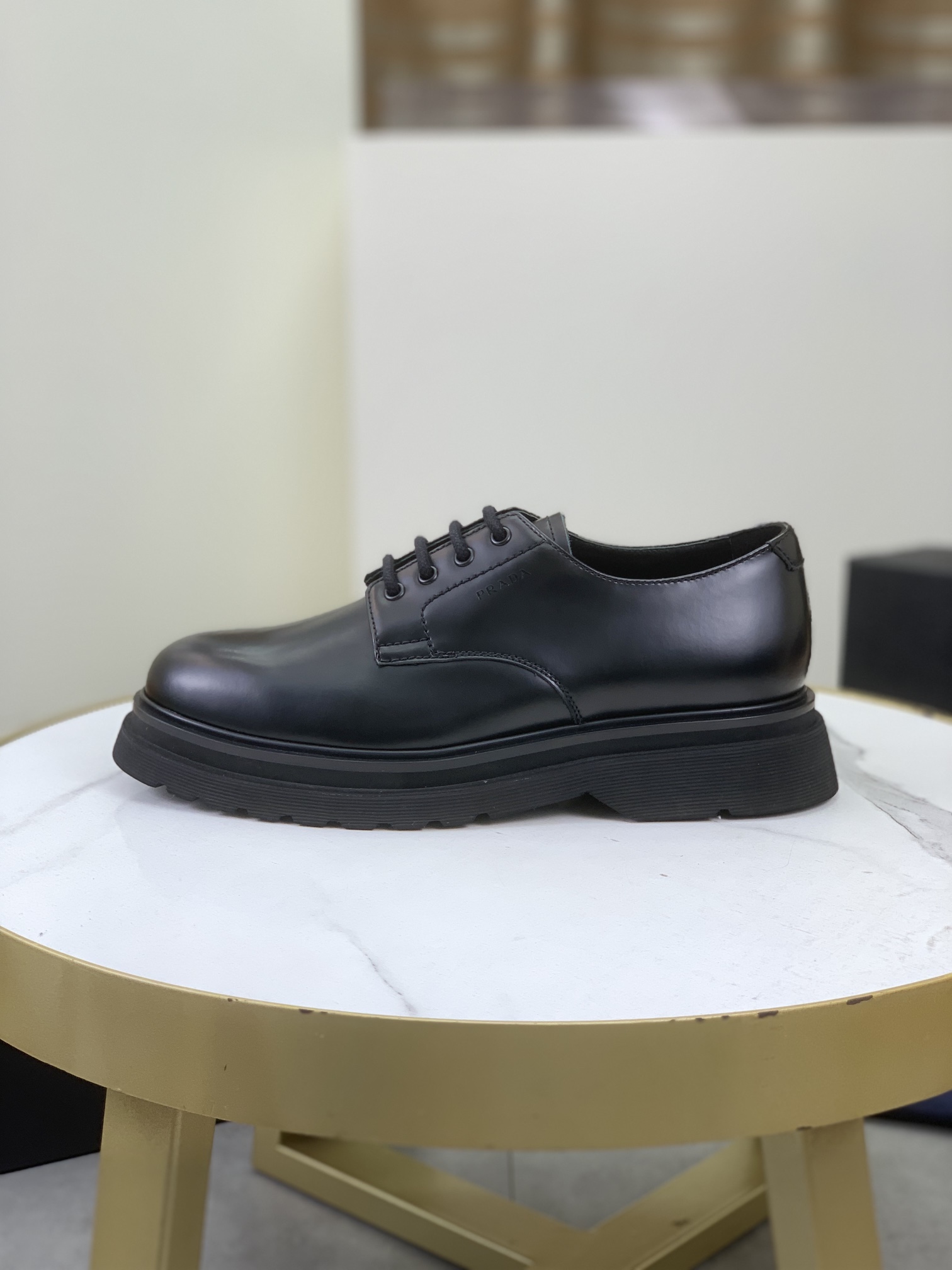 Calidad original real, versión superior🔱 ＰＲＡＤＡPrada. Zapatos business casual de piel para hombre, productos …