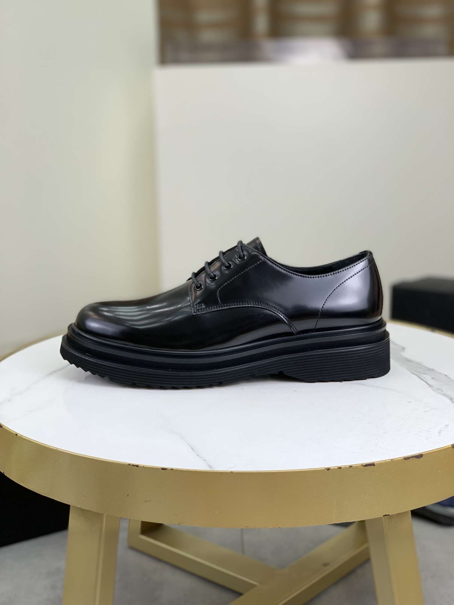 Calidad original real, versión superior🔱 PRADA - Prada. Zapatos business casual de piel clásicos para hombre…