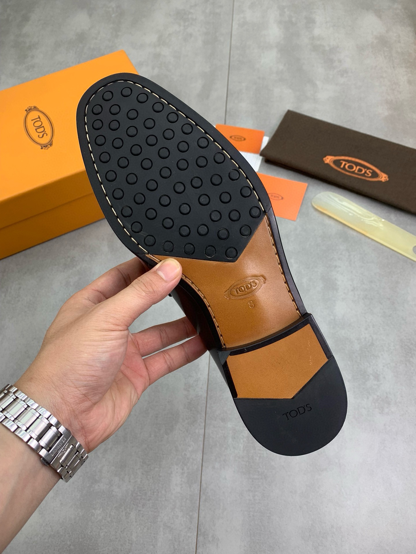 precio de fábrica P480 (serie suela de cuero) de primera calidad TODS [TODS] zapatos de negocios, 1: